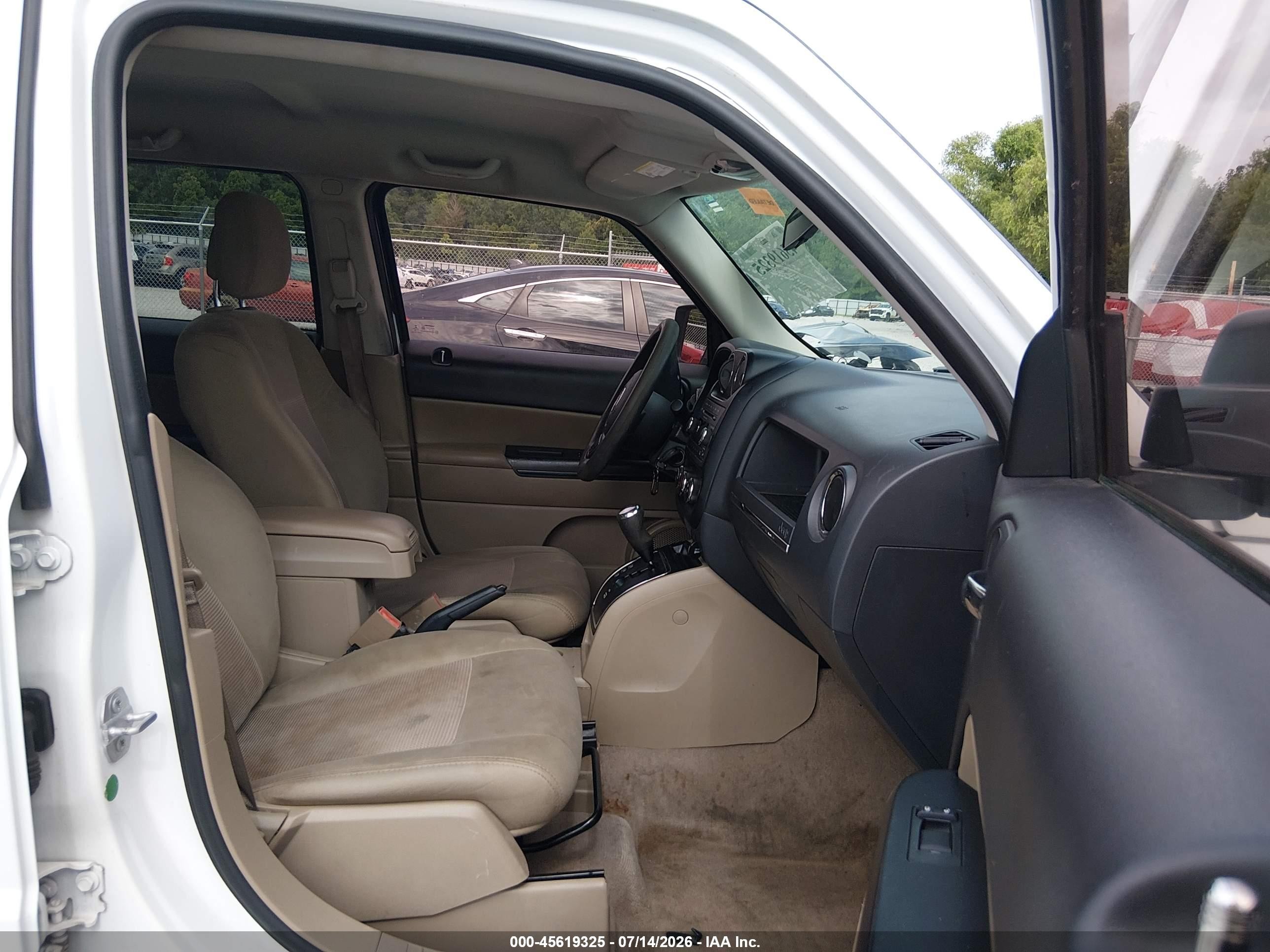 2015 Jeep Patriot Sport White vin: 1C4NJPBBXFD418576