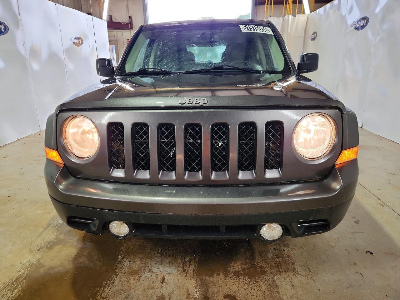 2017 Jeep Patriot Sport Gray vin: 1C4NJPBBXHD134822