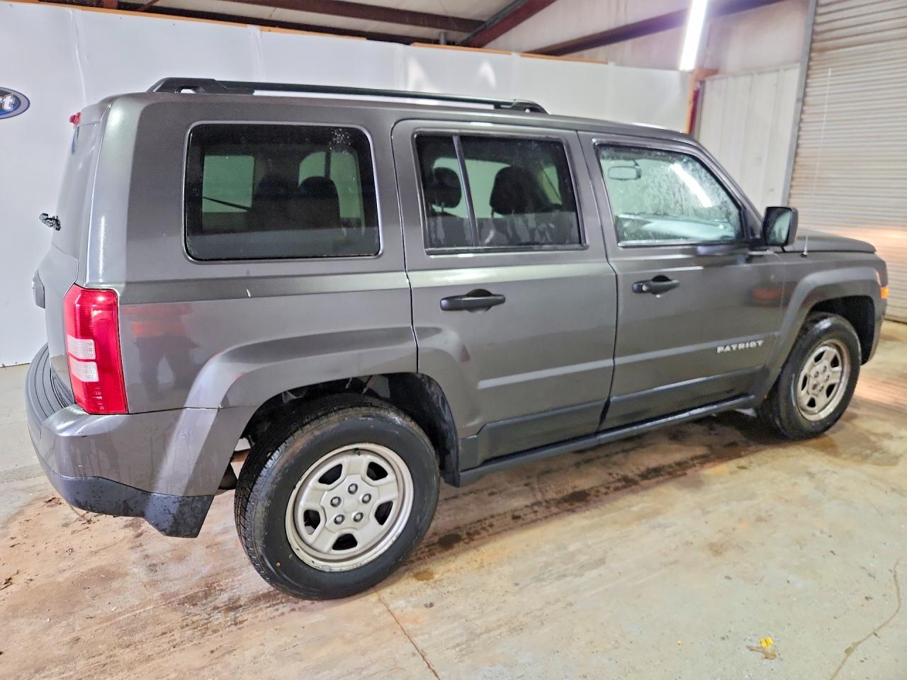 2017 Jeep Patriot Sport Gray vin: 1C4NJPBBXHD134822