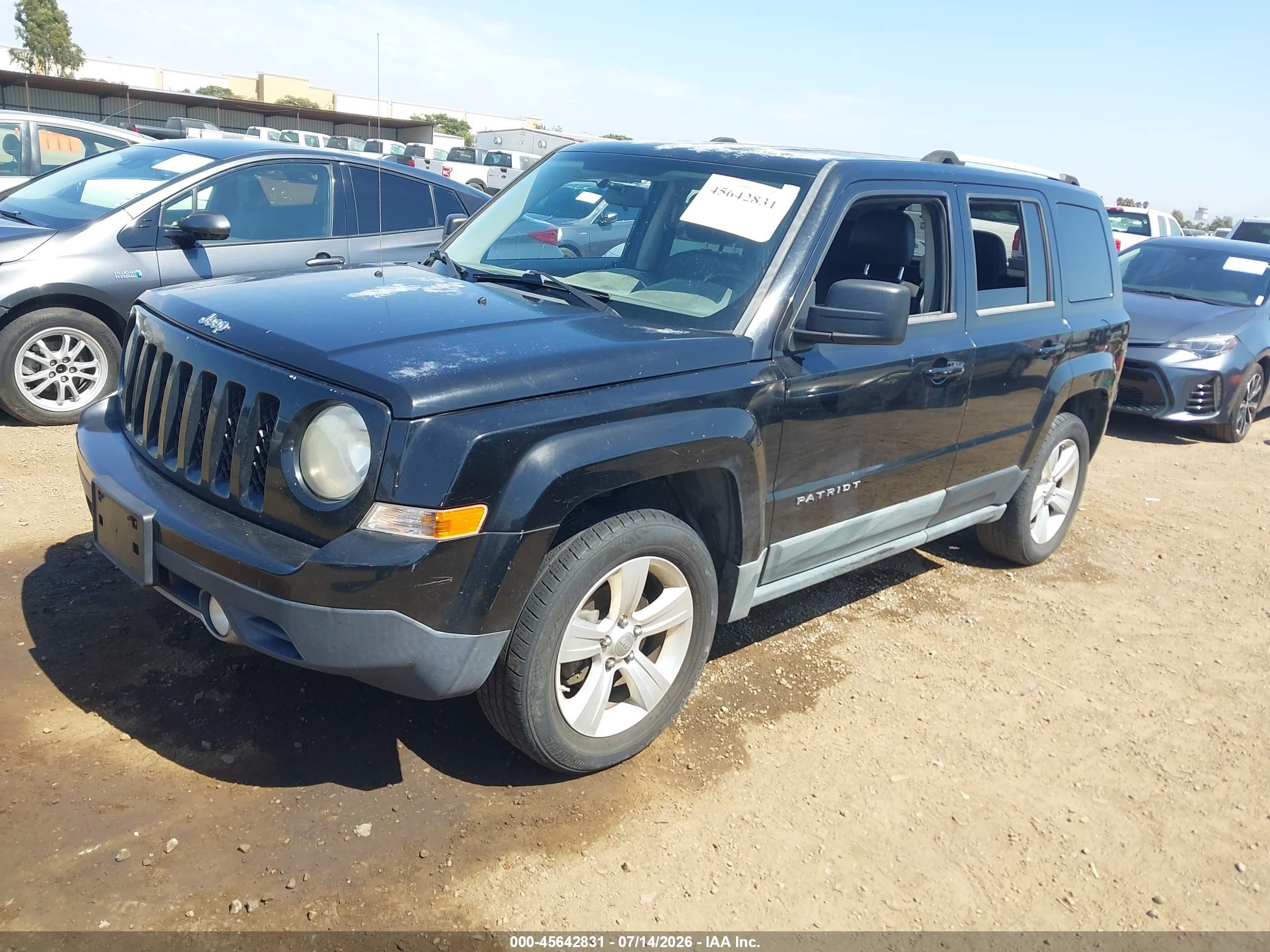 2012 Jeep Patriot Limited Black vin: 1C4NJPCB0CD514677