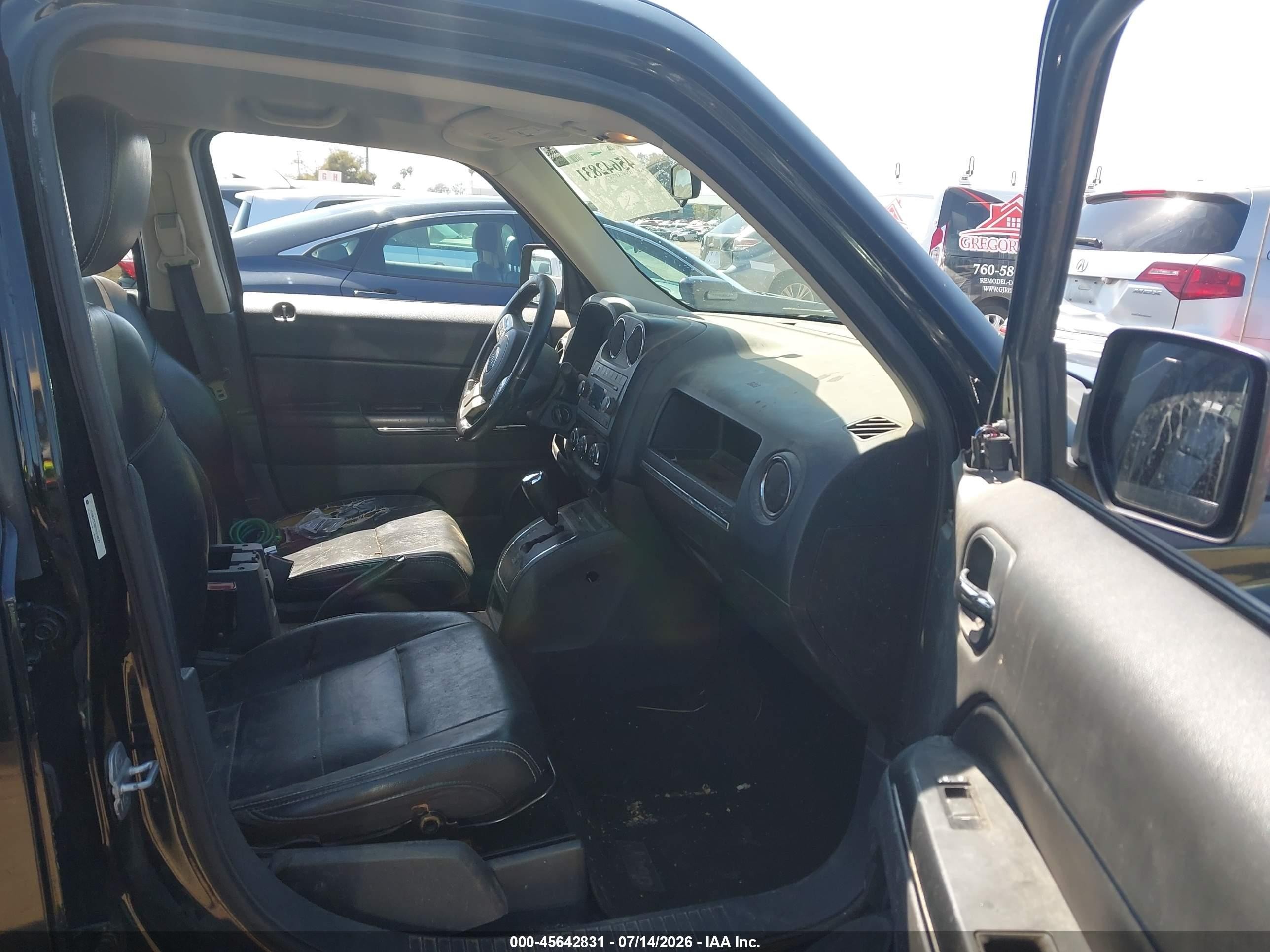 2012 Jeep Patriot Limited Black vin: 1C4NJPCB0CD514677