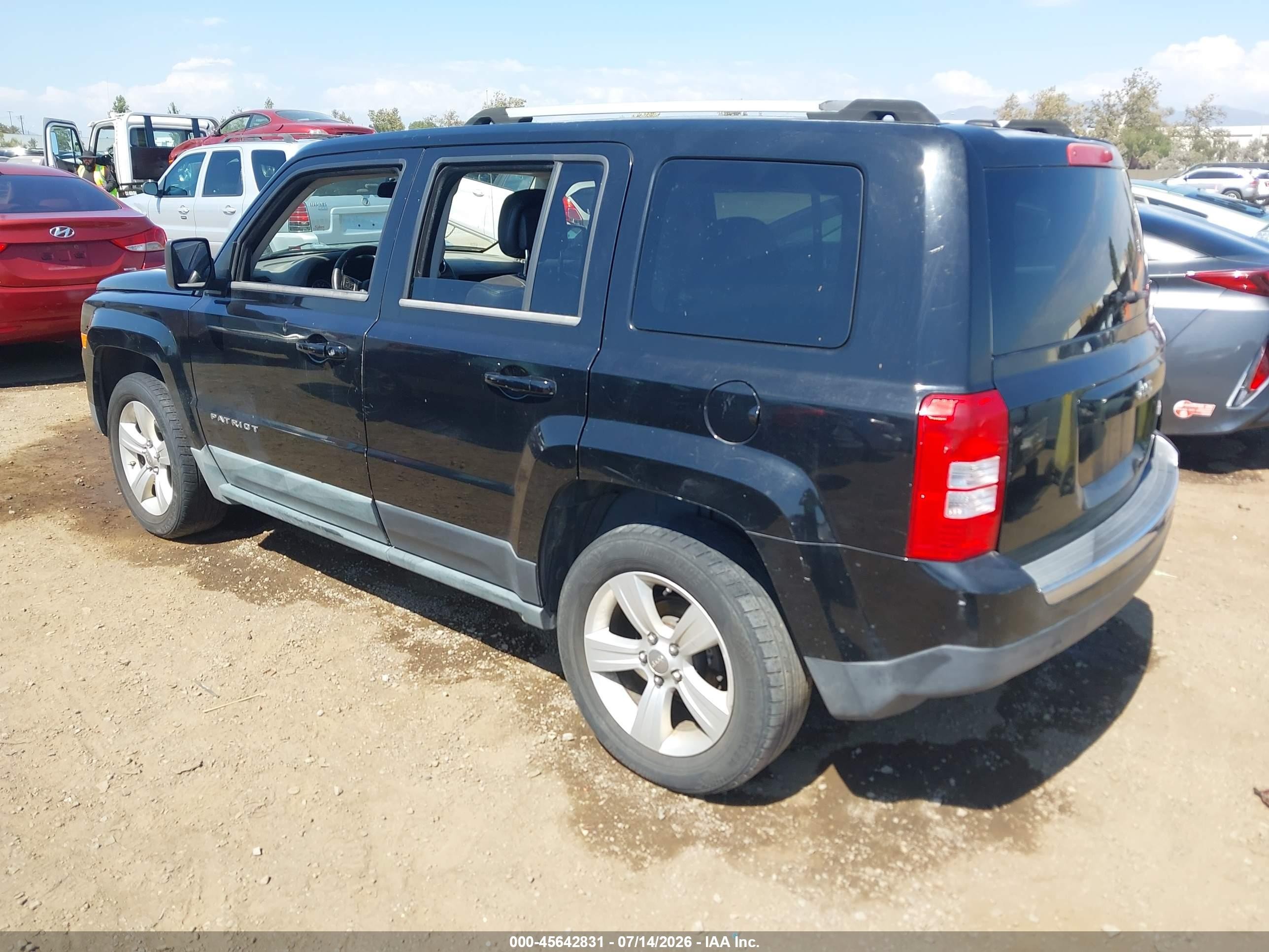 2012 Jeep Patriot Limited Black vin: 1C4NJPCB0CD514677
