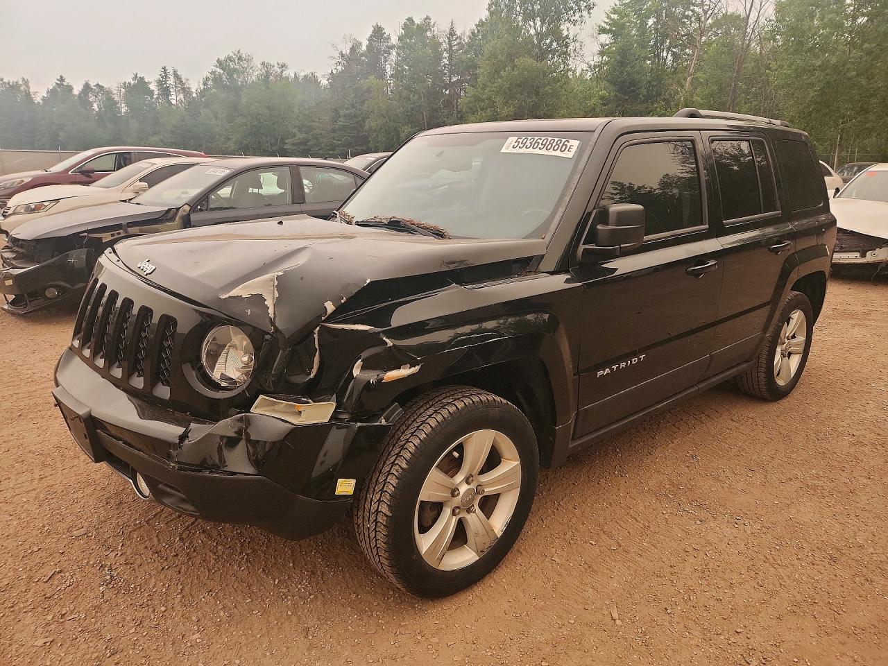 2014 Jeep Patriot Limited Black vin: 1C4NJPCB0ED869707