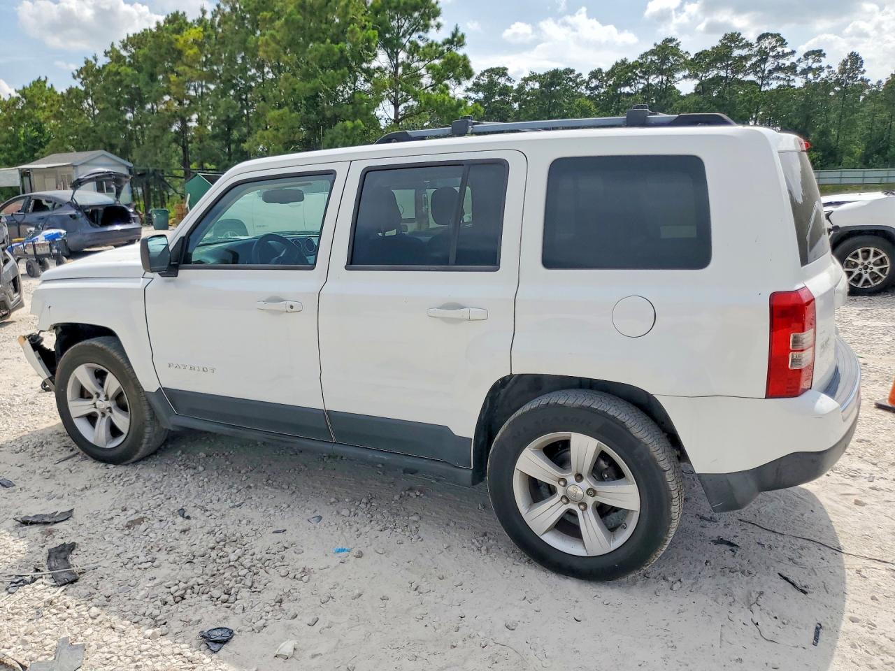 2012 Jeep Patriot Limited White vin: 1C4NJPCB2CD612061