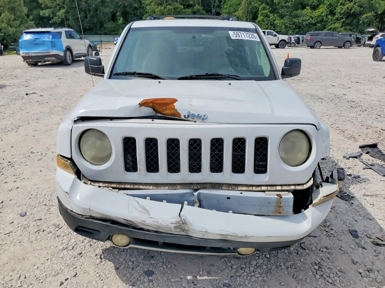 2012 Jeep Patriot Limited White vin: 1C4NJPCB2CD612061