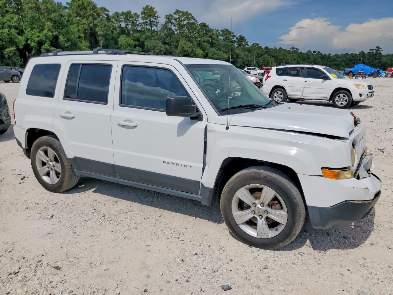 2012 Jeep Patriot Limited White vin: 1C4NJPCB2CD612061