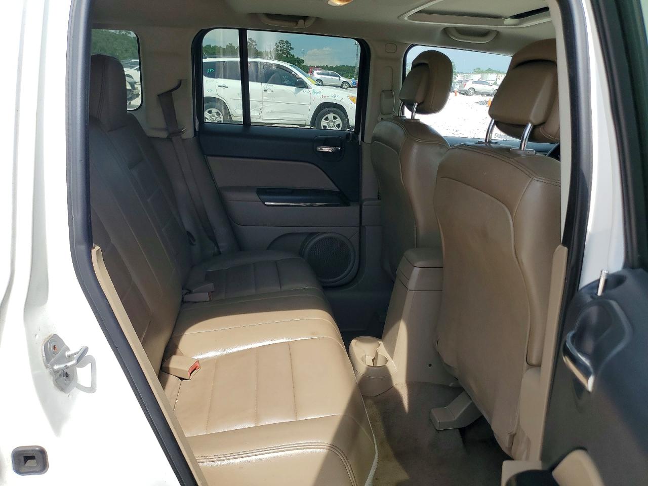 2012 Jeep Patriot Limited White vin: 1C4NJPCB2CD612061