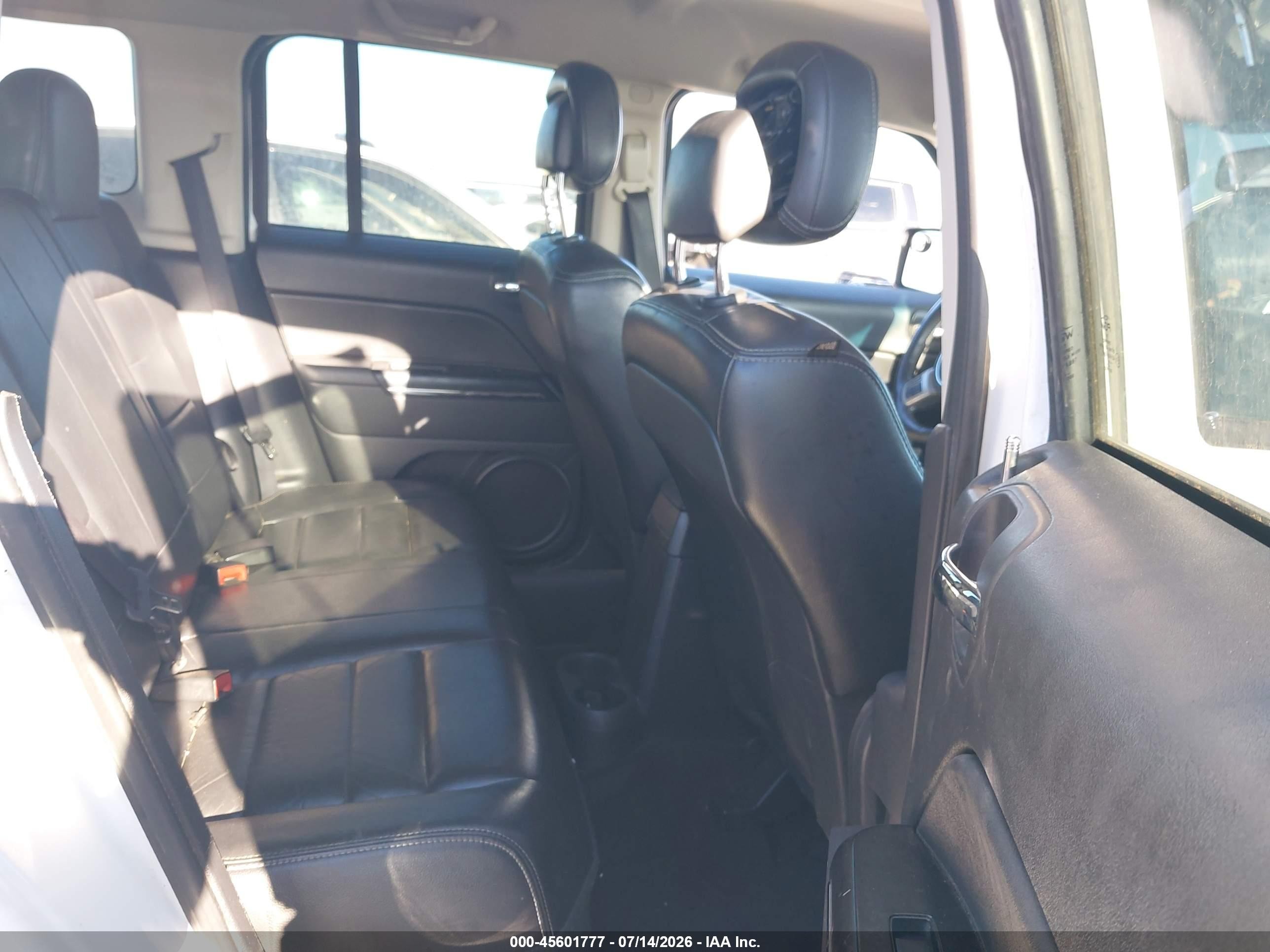 2014 Jeep Patriot Limited White vin: 1C4NJPCB2ED624827