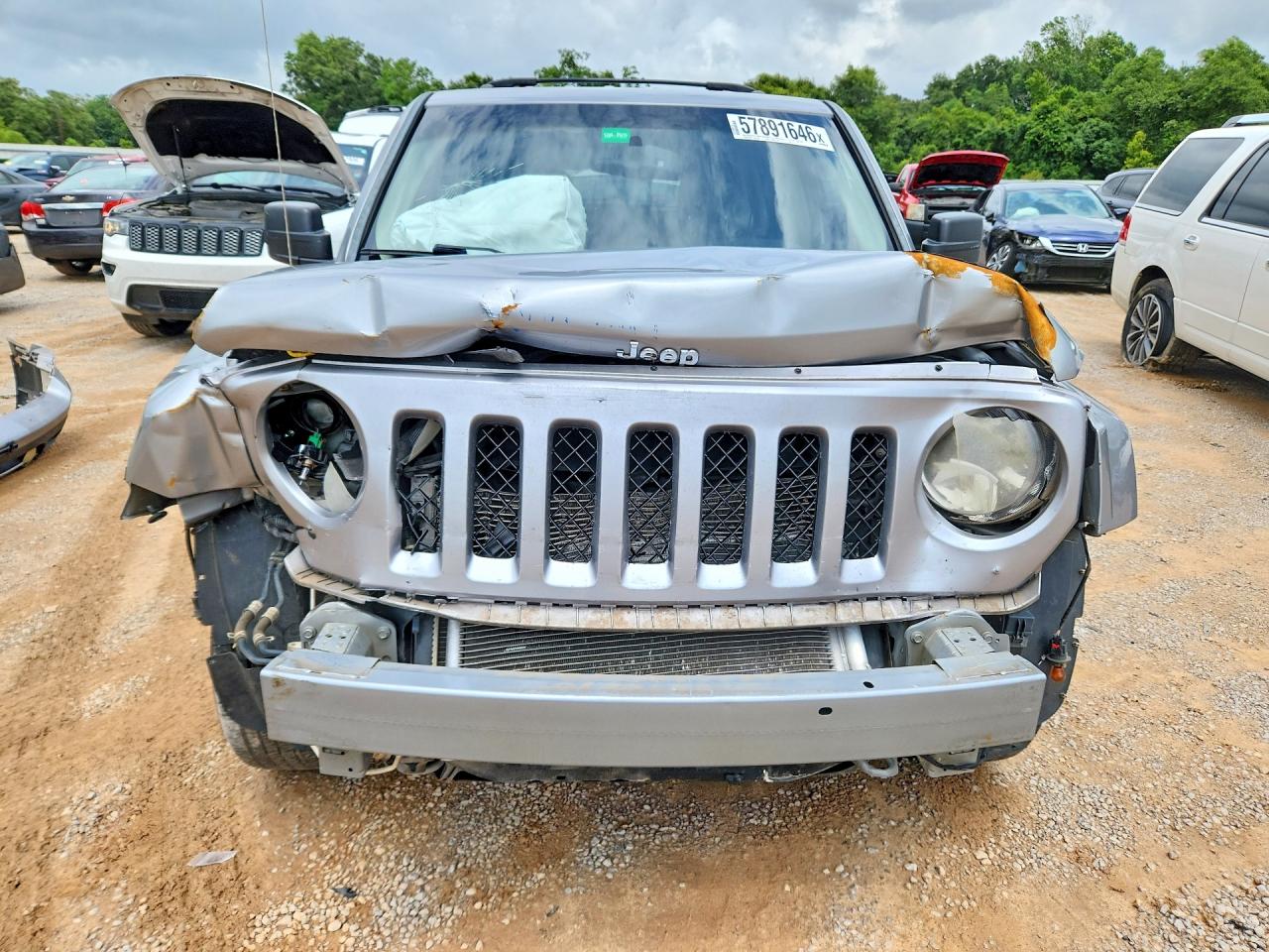 2015 Jeep Patriot Limited Silver vin: 1C4NJPCB2FD107271