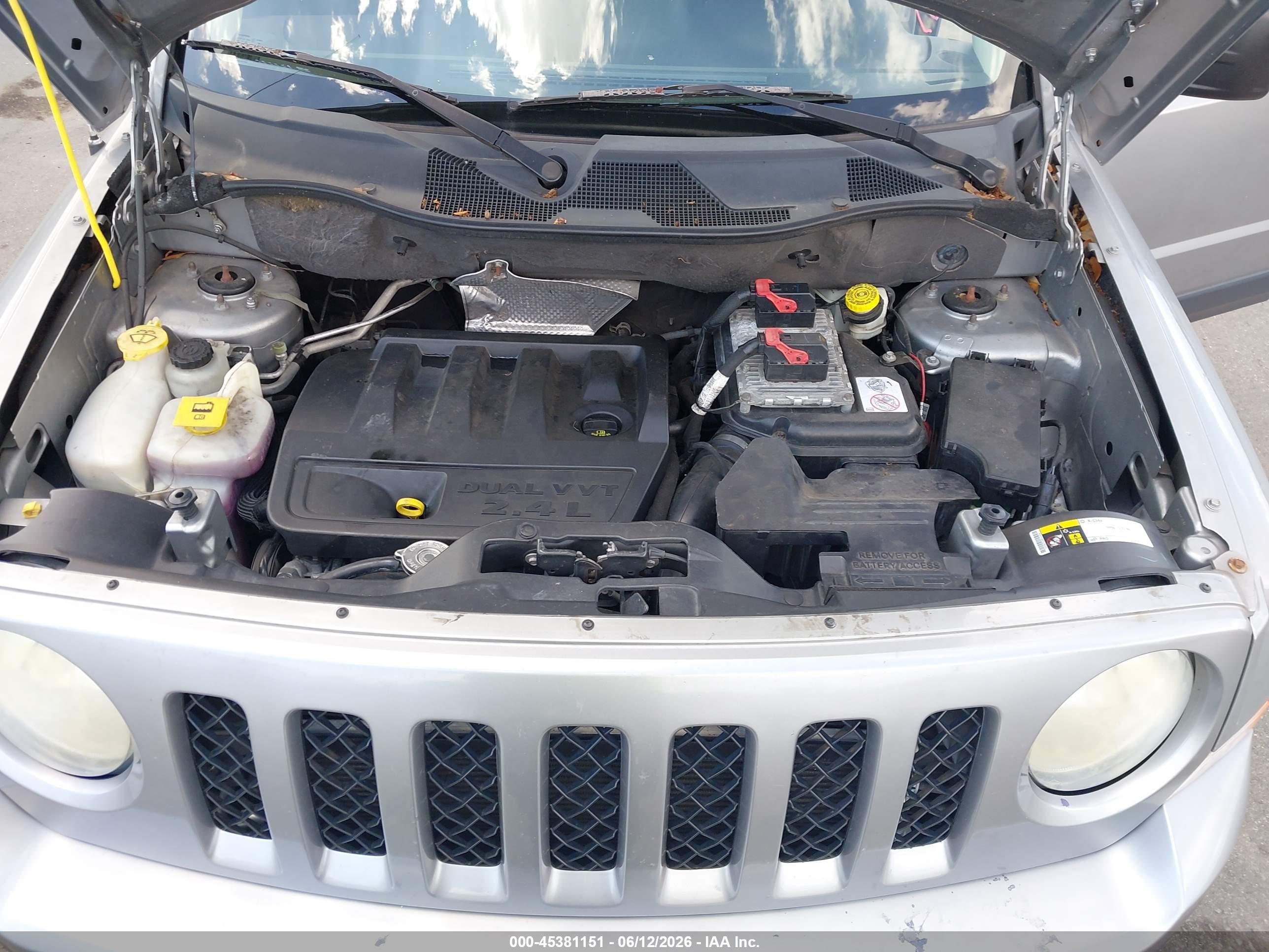 2014 Jeep Patriot Limited Silver vin: 1C4NJPCB5ED900806