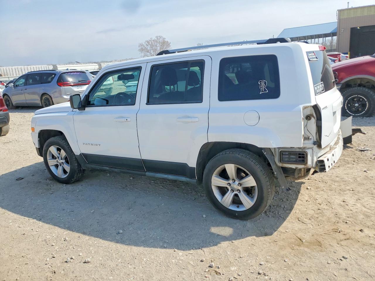 2012 Jeep Patriot Limited White vin: 1C4NJPCB6CD523108