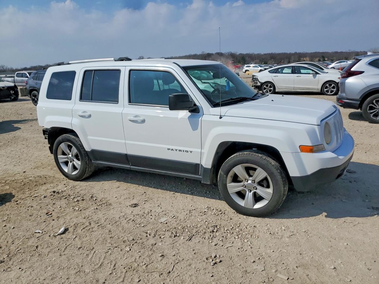2012 Jeep Patriot Limited White vin: 1C4NJPCB6CD523108