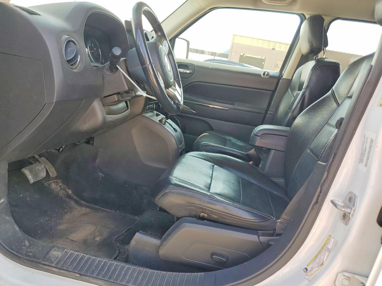 2012 Jeep Patriot Limited White vin: 1C4NJPCB6CD523108