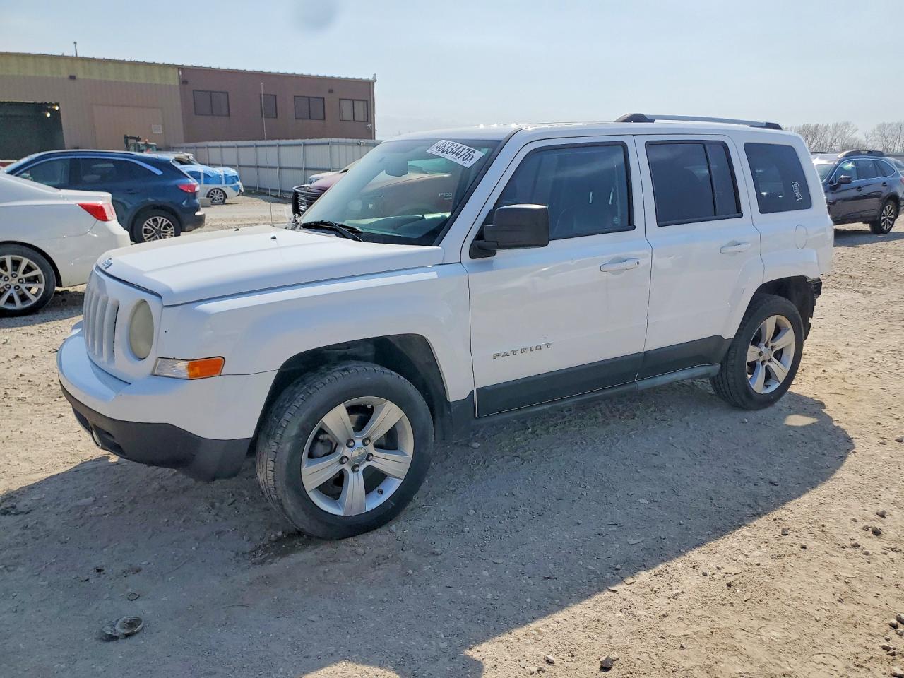 2012 Jeep Patriot Limited White vin: 1C4NJPCB6CD523108