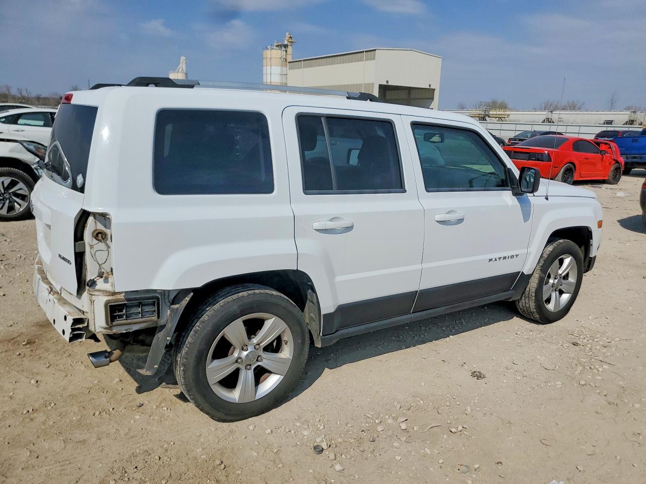 2012 Jeep Patriot Limited White vin: 1C4NJPCB6CD523108