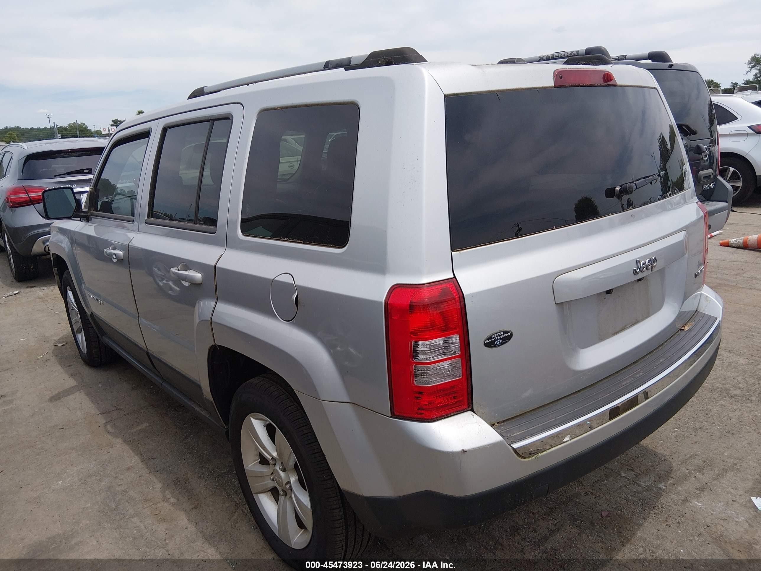 2012 Jeep Patriot Limited Gray vin: 1C4NJPCB7CD665130