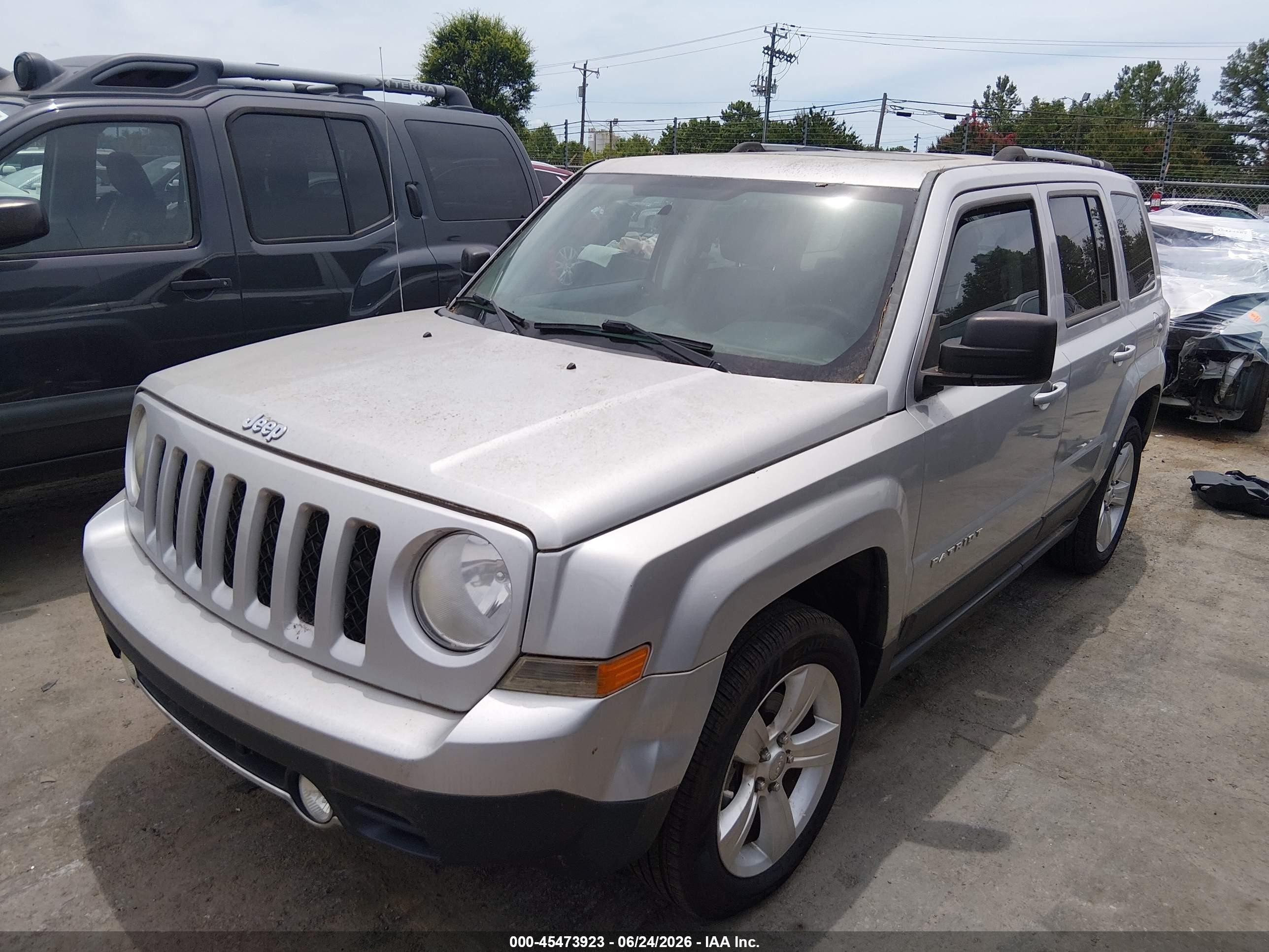2012 Jeep Patriot Limited Gray vin: 1C4NJPCB7CD665130