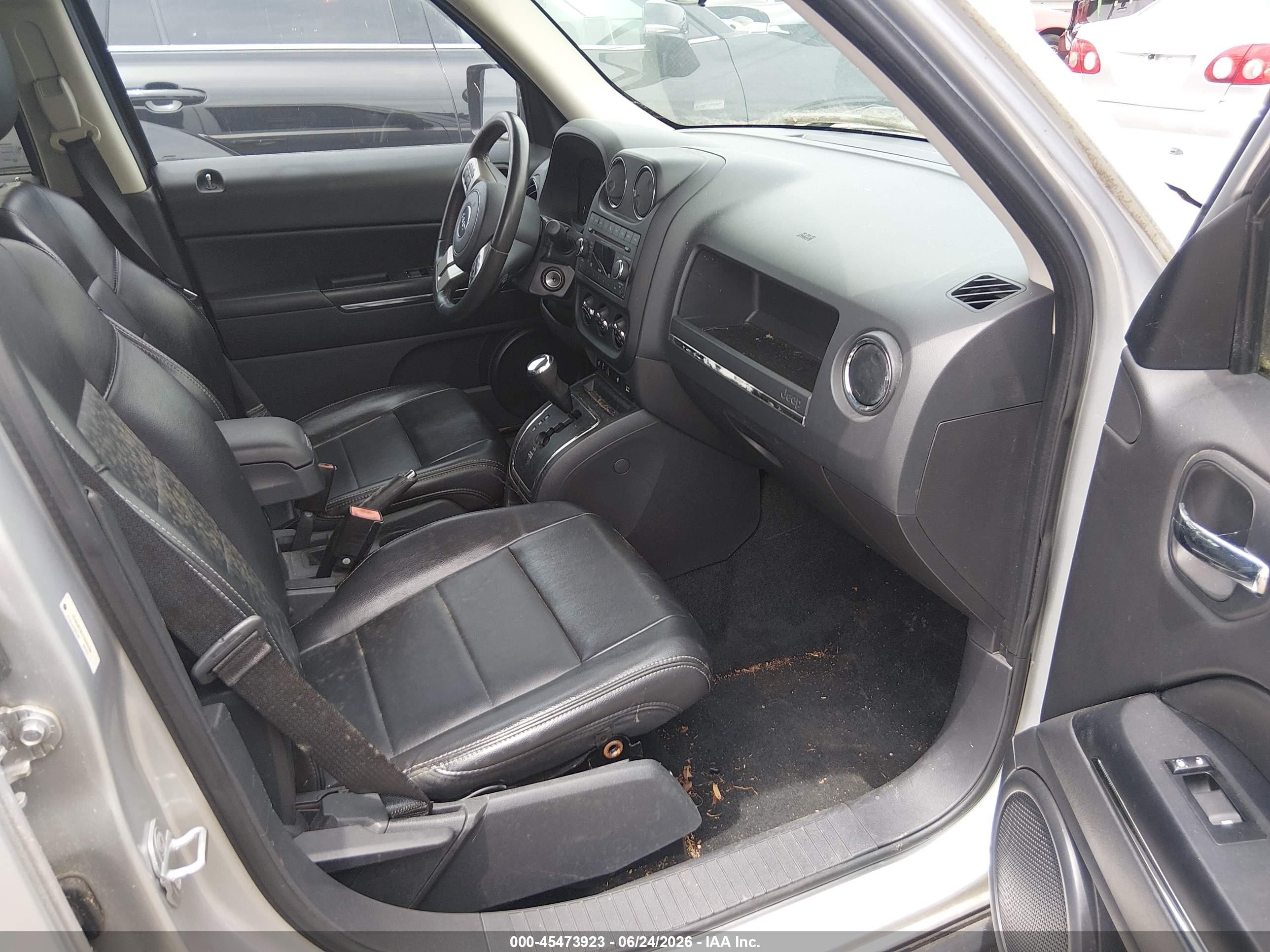 2012 Jeep Patriot Limited Gray vin: 1C4NJPCB7CD665130