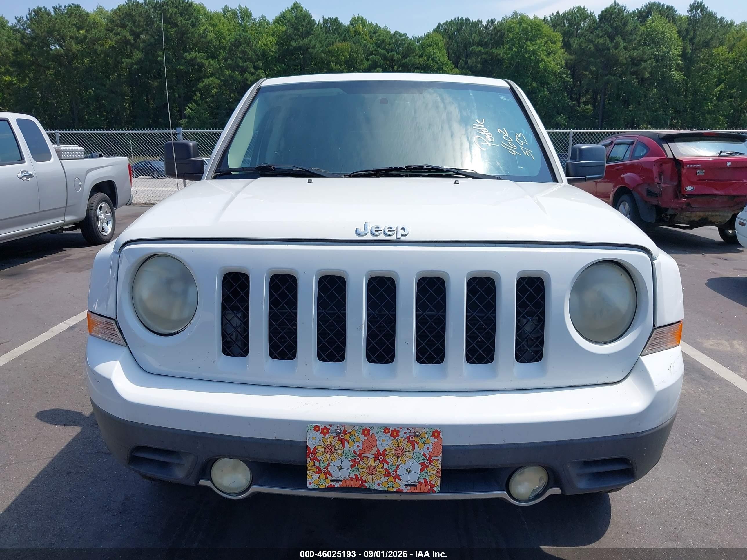2012 Jeep Patriot Limited White vin: 1C4NJPCB8CD522302