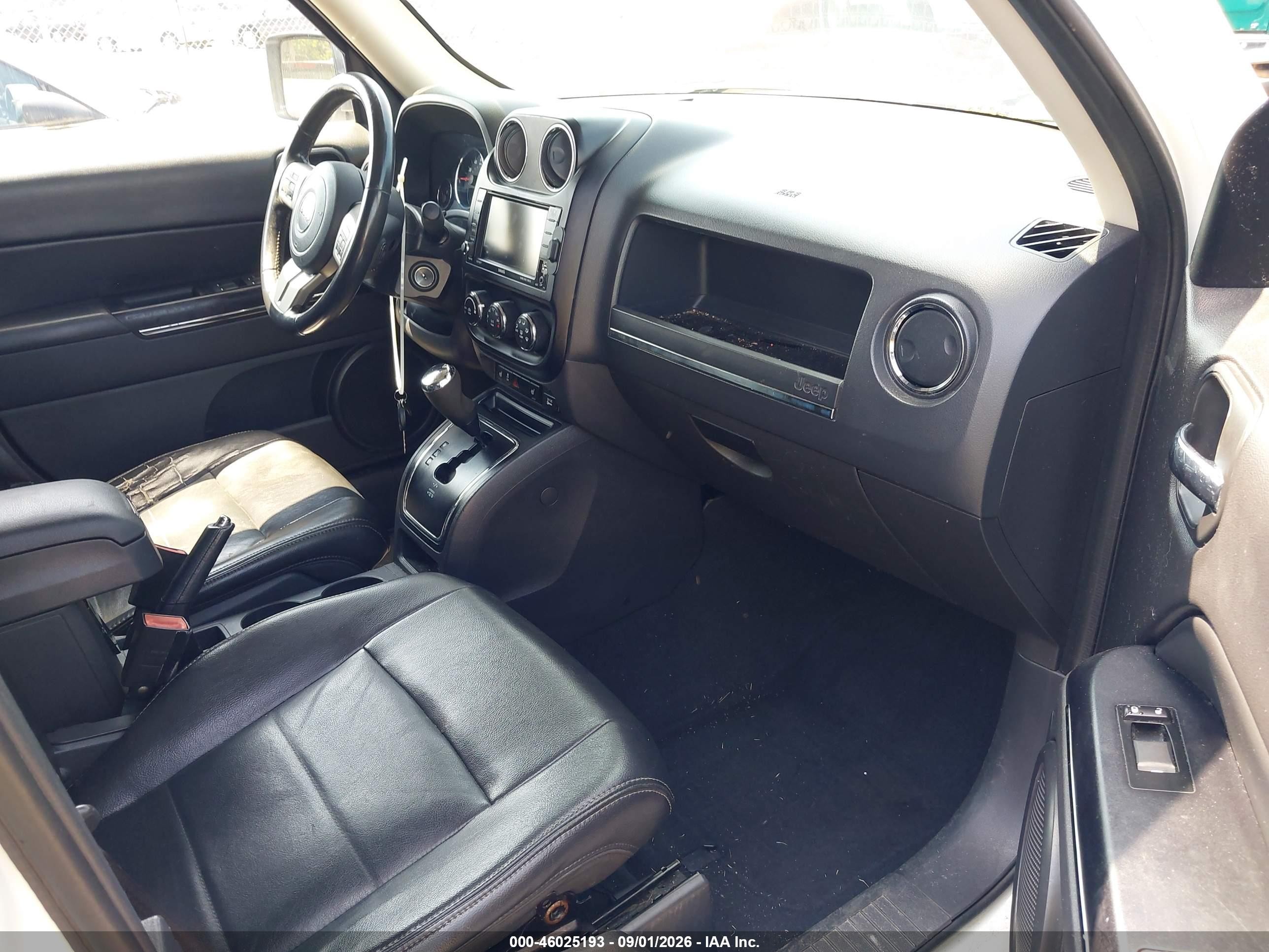2012 Jeep Patriot Limited White vin: 1C4NJPCB8CD522302