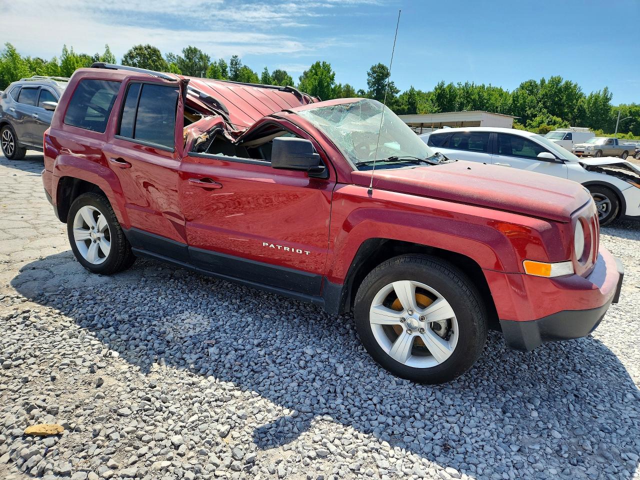 2013 Jeep Patriot Limited Red vin: 1C4NJPCB8DD185700