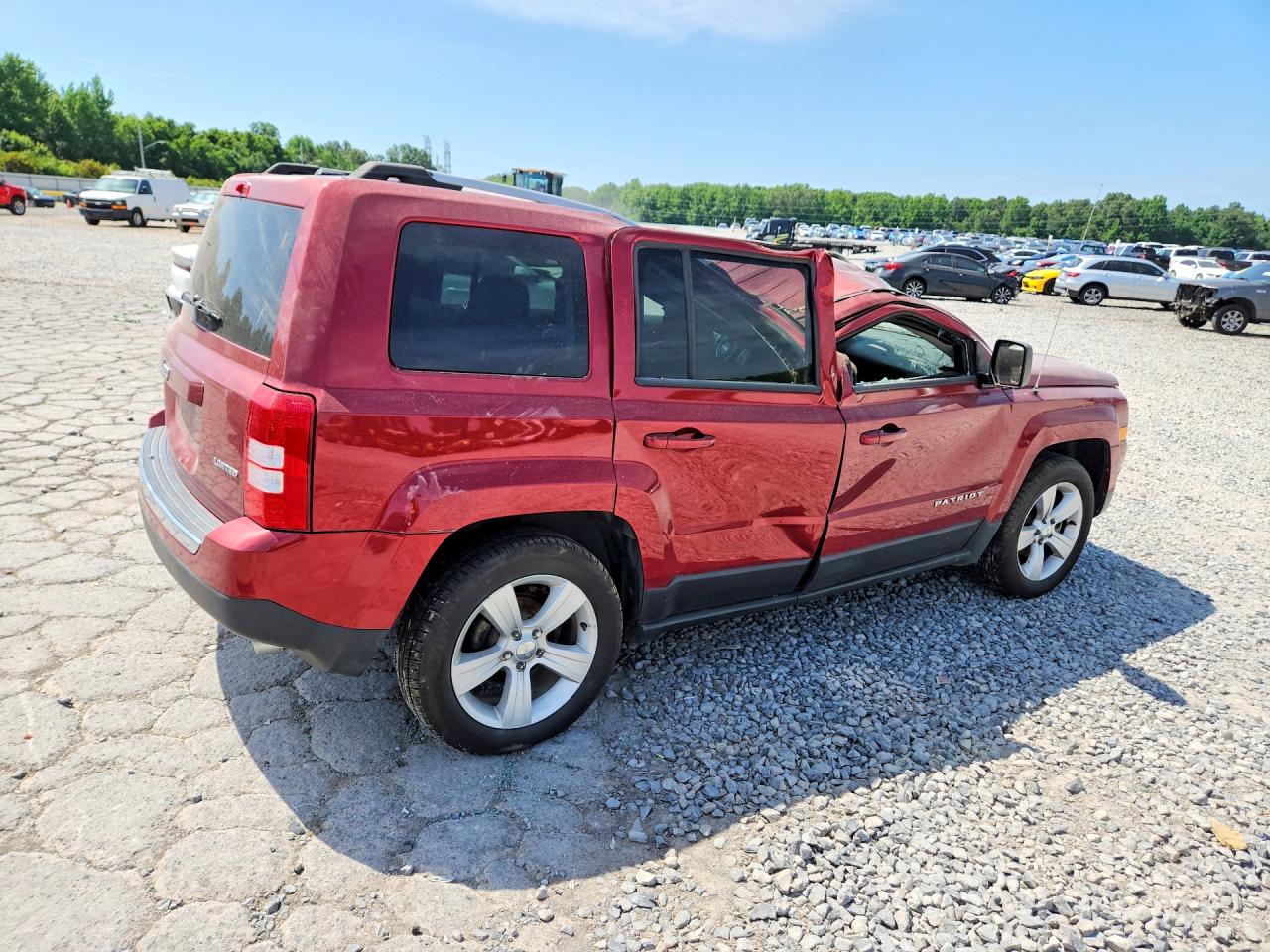 2013 Jeep Patriot Limited Red vin: 1C4NJPCB8DD185700