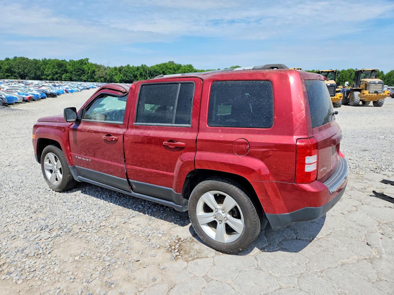 2013 Jeep Patriot Limited Red vin: 1C4NJPCB8DD185700