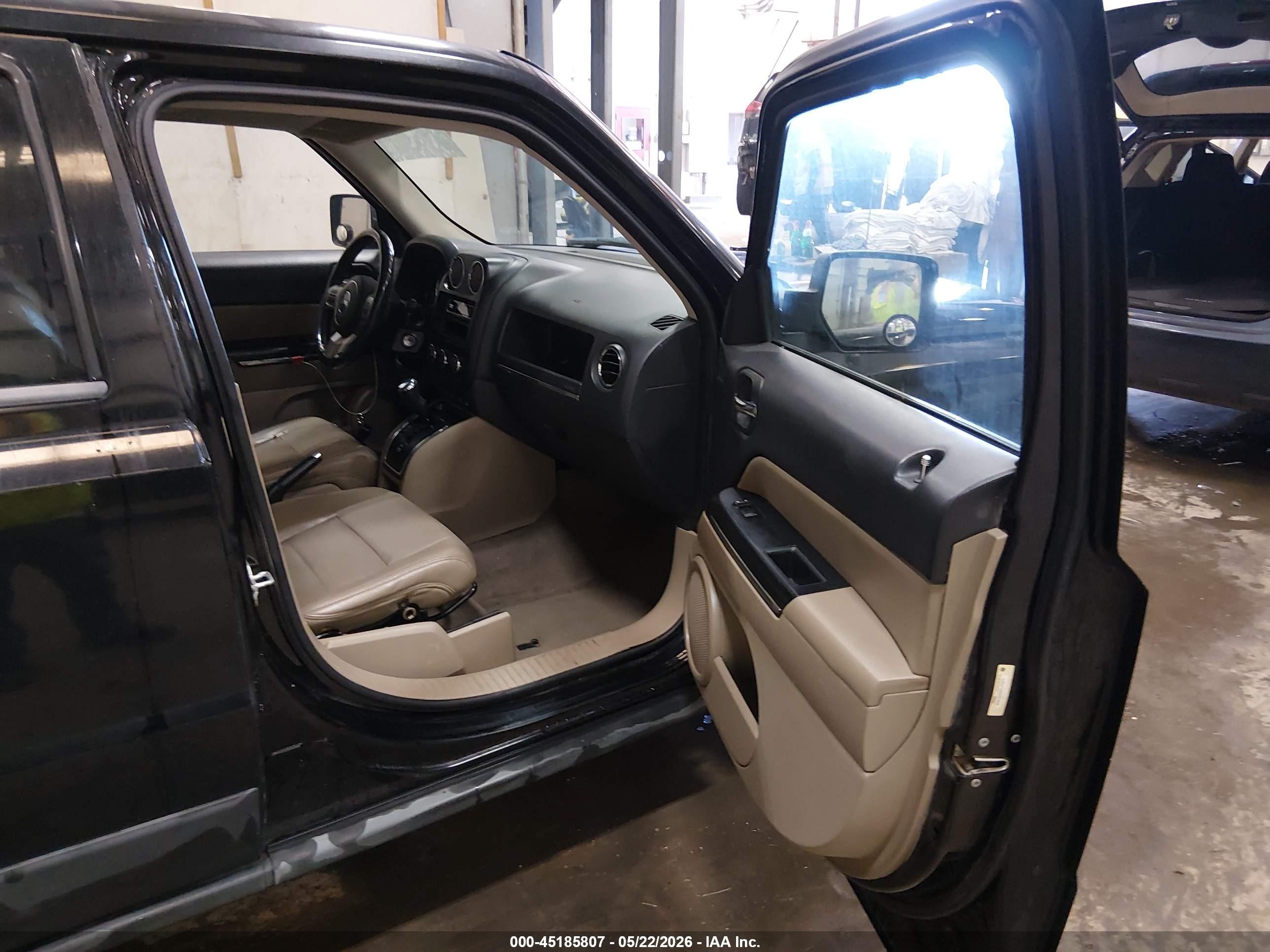 2012 Jeep Patriot Limited Black vin: 1C4NJPCB9CD514645