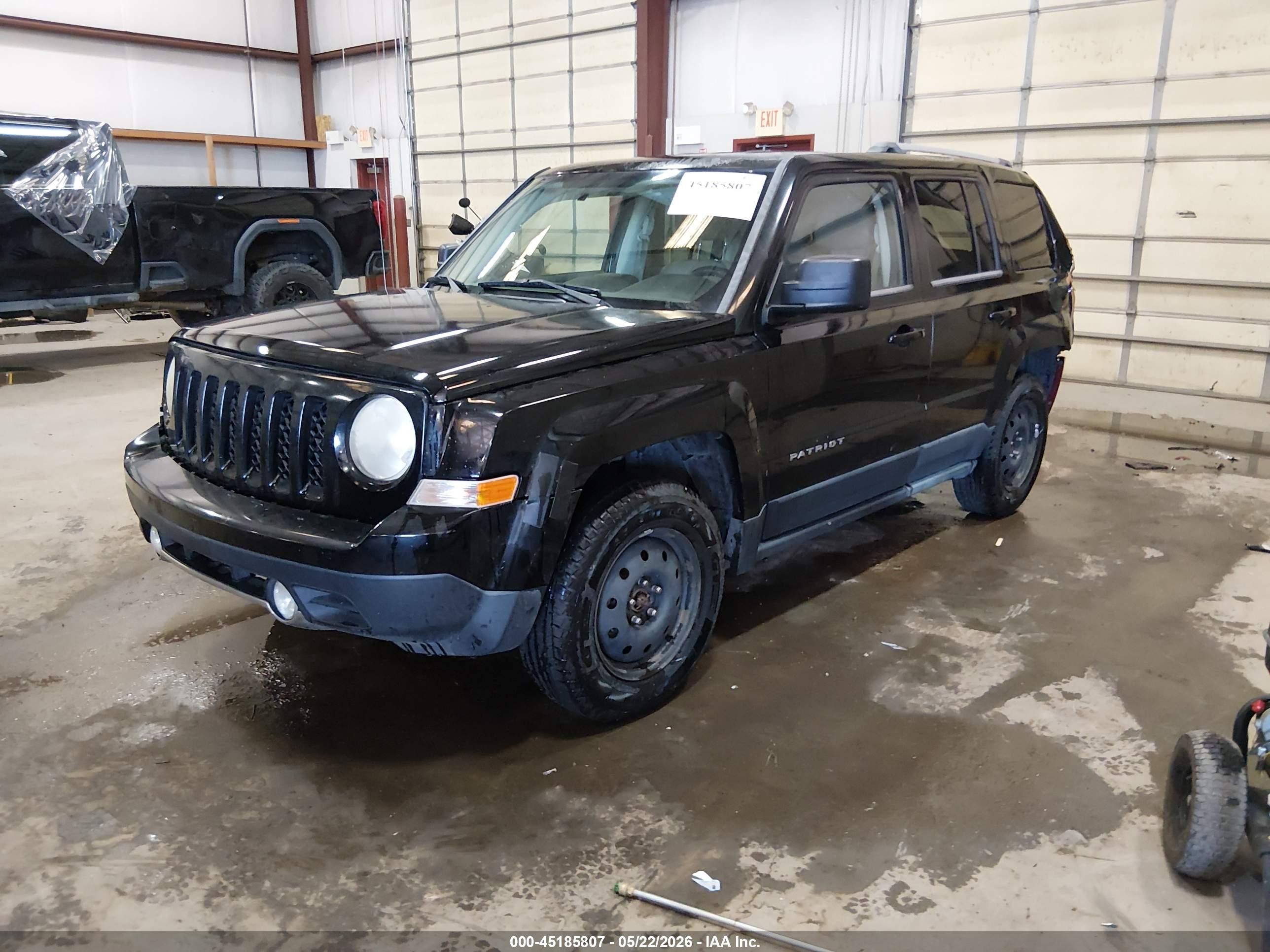 2012 Jeep Patriot Limited Black vin: 1C4NJPCB9CD514645