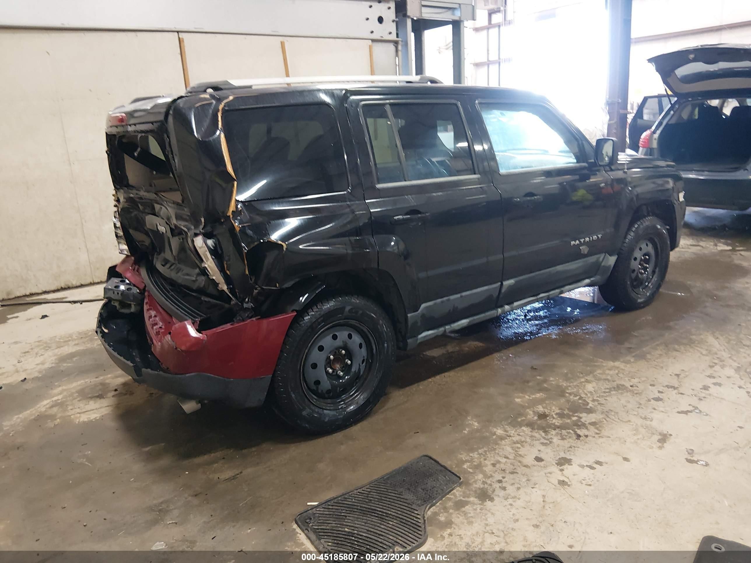 2012 Jeep Patriot Limited Black vin: 1C4NJPCB9CD514645