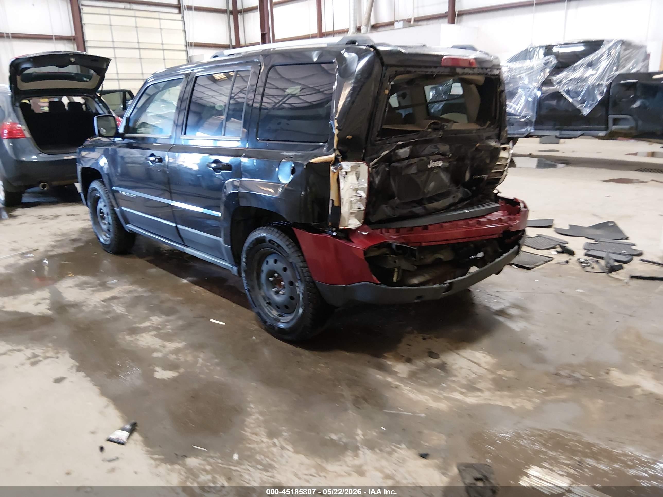 2012 Jeep Patriot Limited Black vin: 1C4NJPCB9CD514645