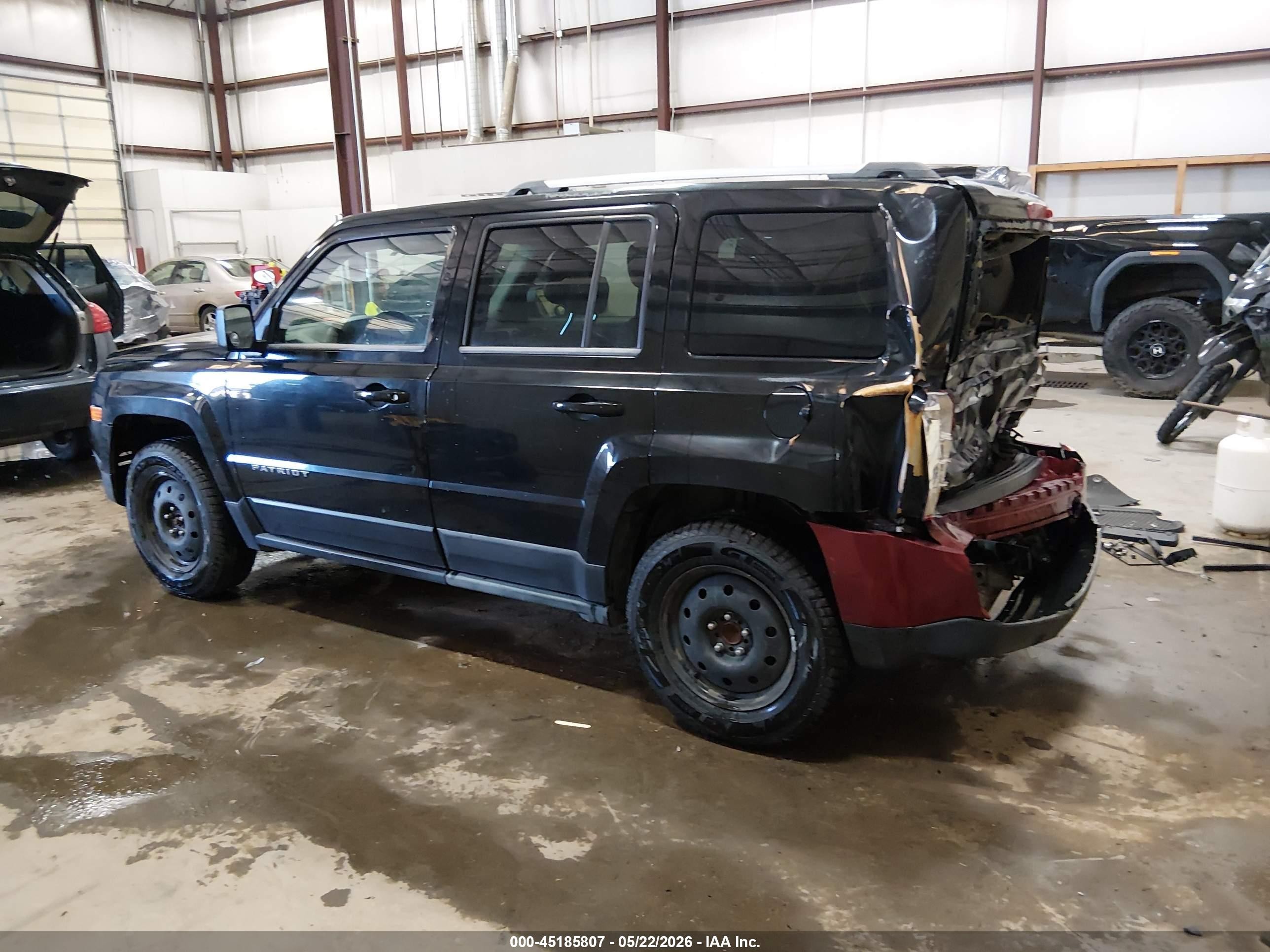 2012 Jeep Patriot Limited Black vin: 1C4NJPCB9CD514645