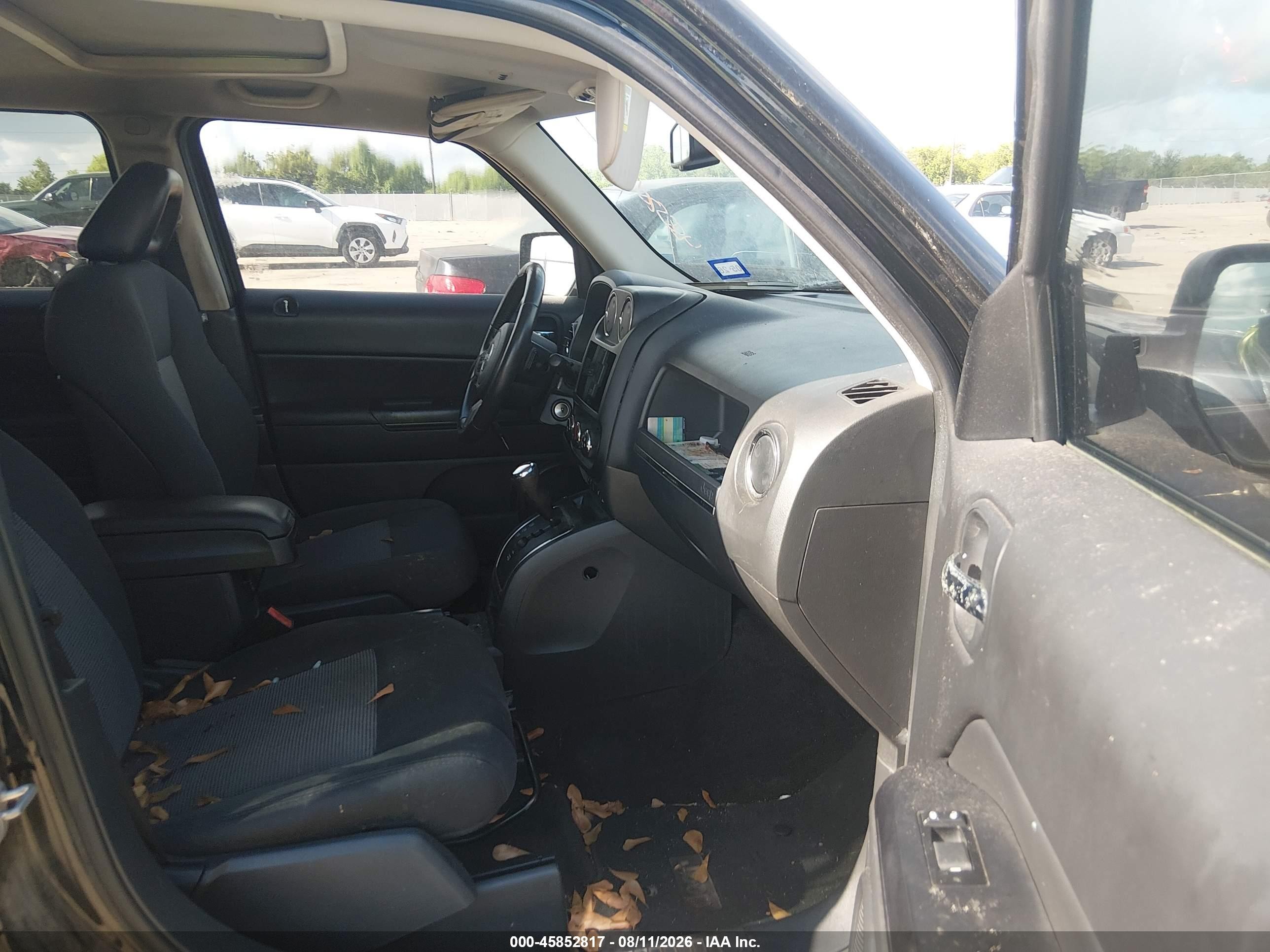 2012 Jeep Patriot Latitude Black vin: 1C4NJPFA0CD704451