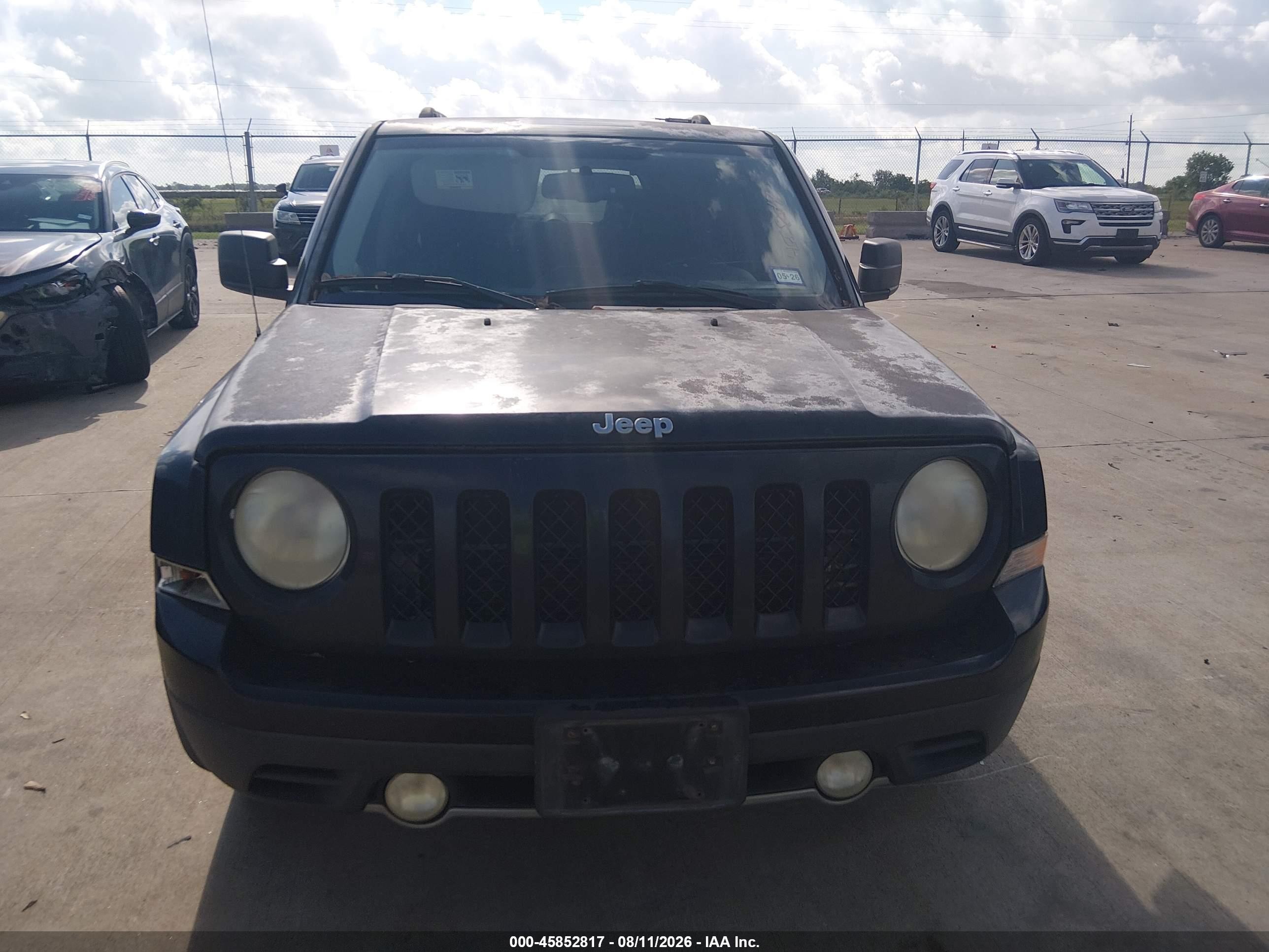 2012 Jeep Patriot Latitude Black vin: 1C4NJPFA0CD704451