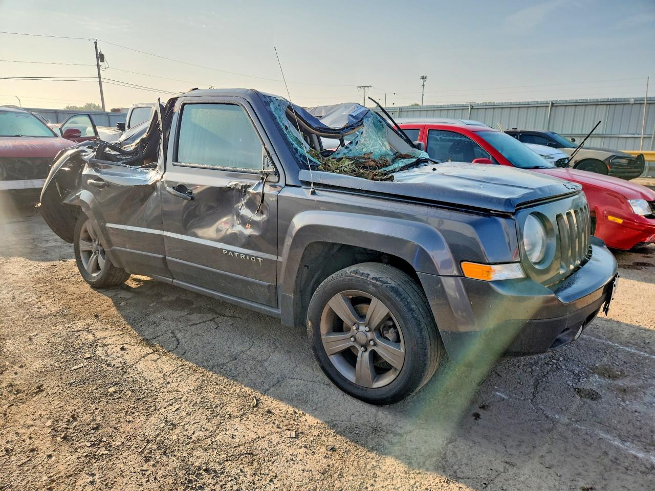 2014 Jeep Patriot Latitude Charcoal vin: 1C4NJPFA0ED822969