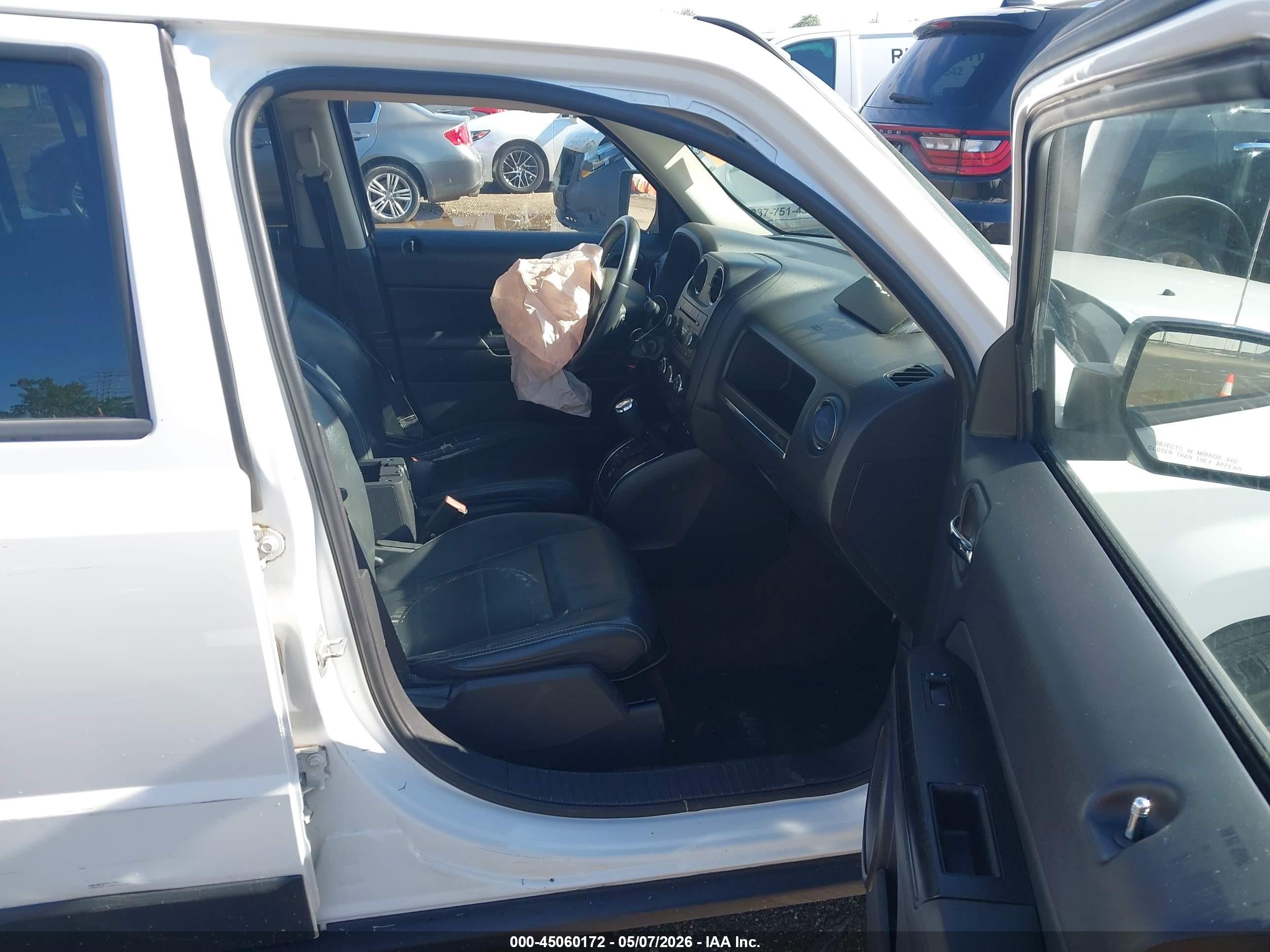 2014 Jeep Patriot High Altitude Белый vin: 1C4NJPFA0ED849055