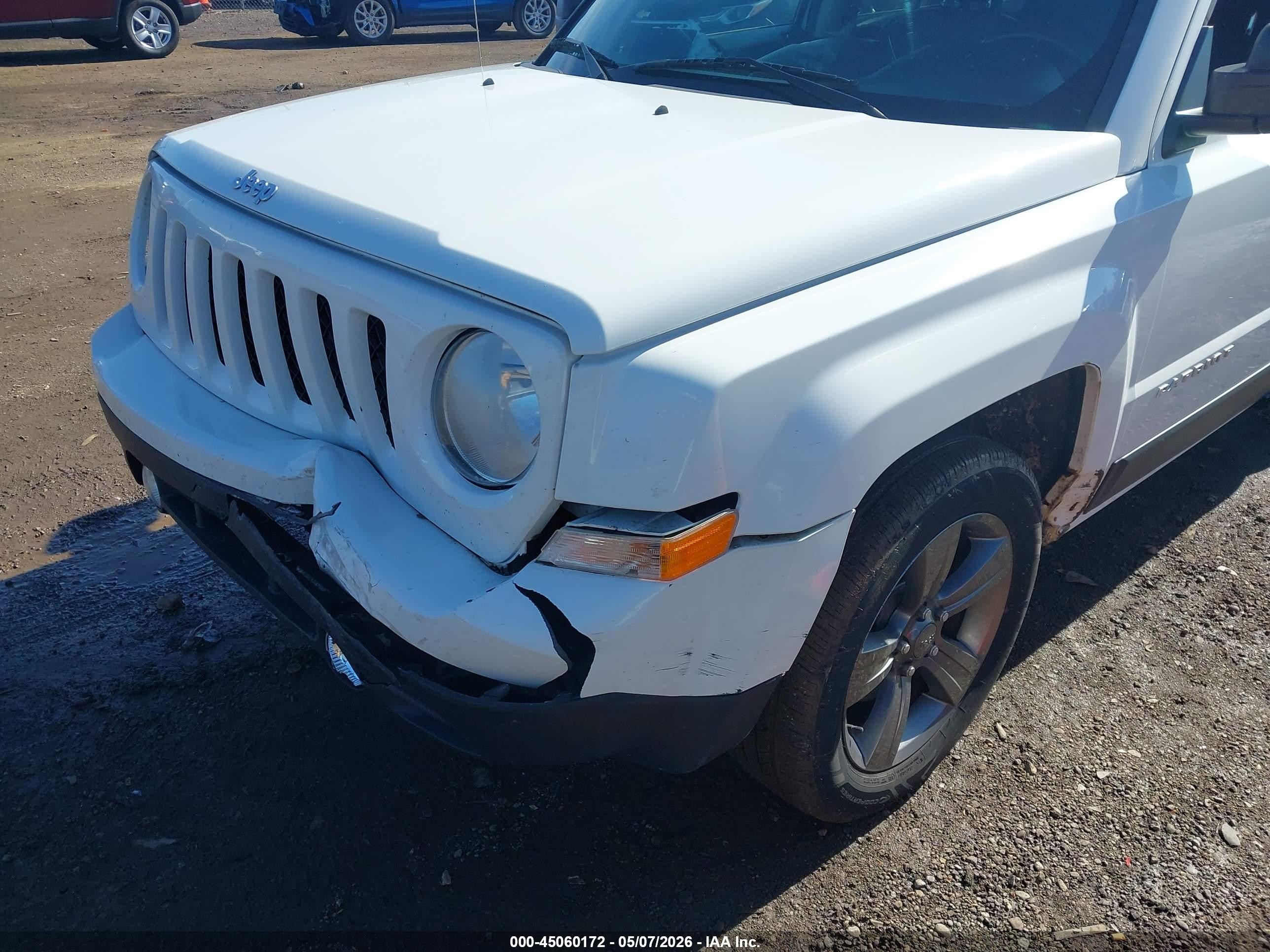 2014 Jeep Patriot High Altitude Белый vin: 1C4NJPFA0ED849055