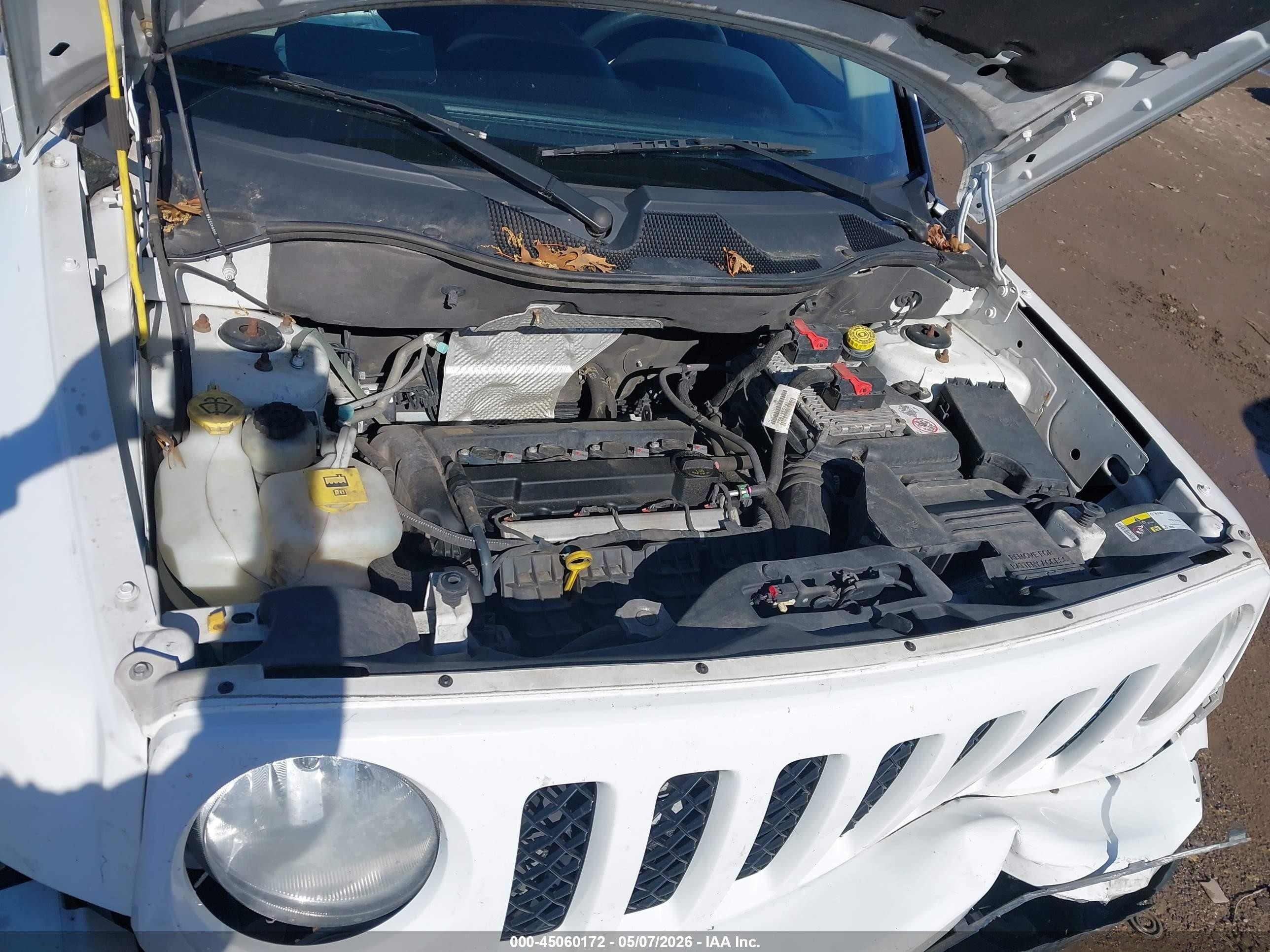 2014 Jeep Patriot High Altitude Белый vin: 1C4NJPFA0ED849055