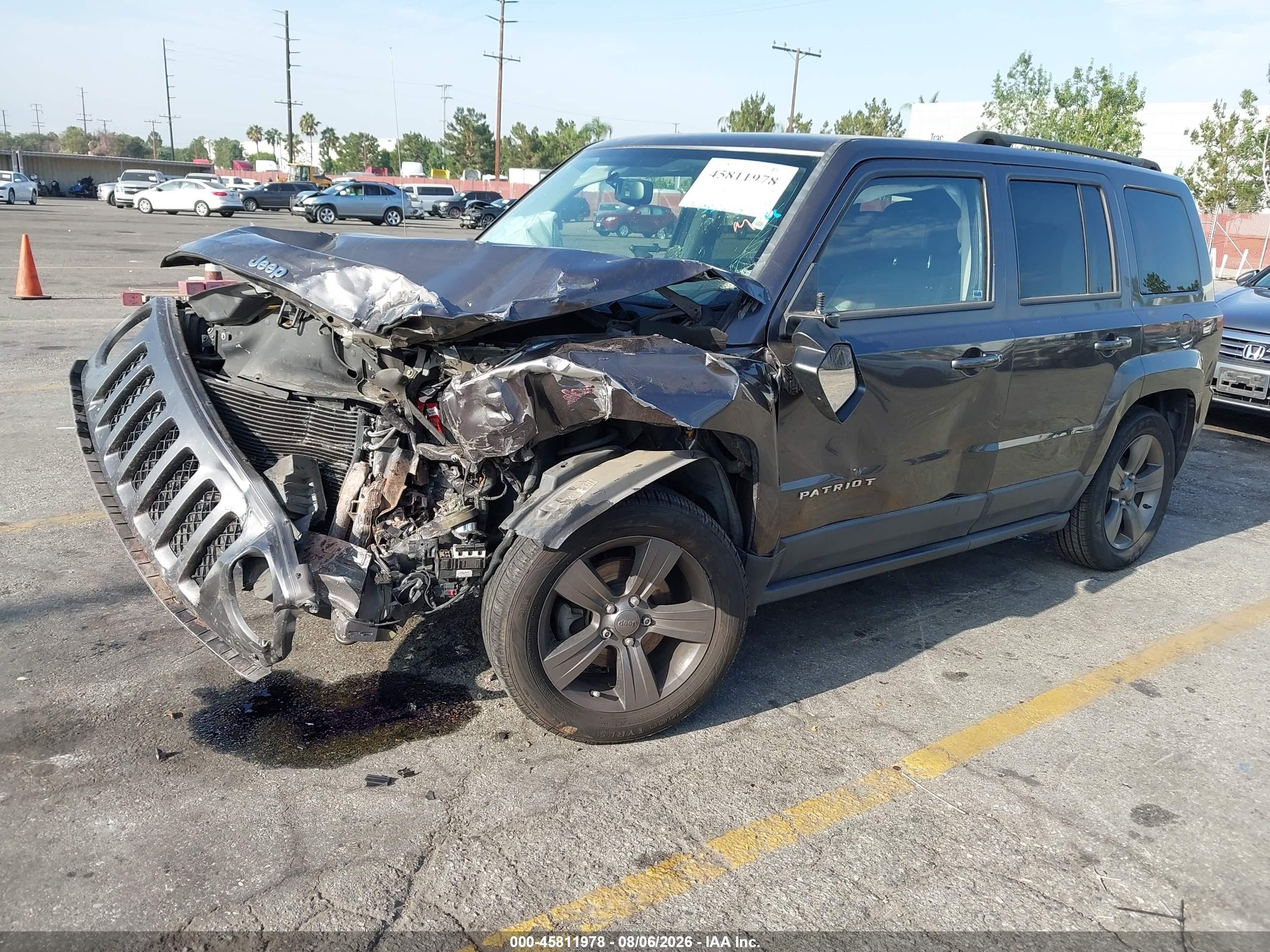 2015 Jeep Patriot High Altitude Edition Brown vin: 1C4NJPFA0FD170906