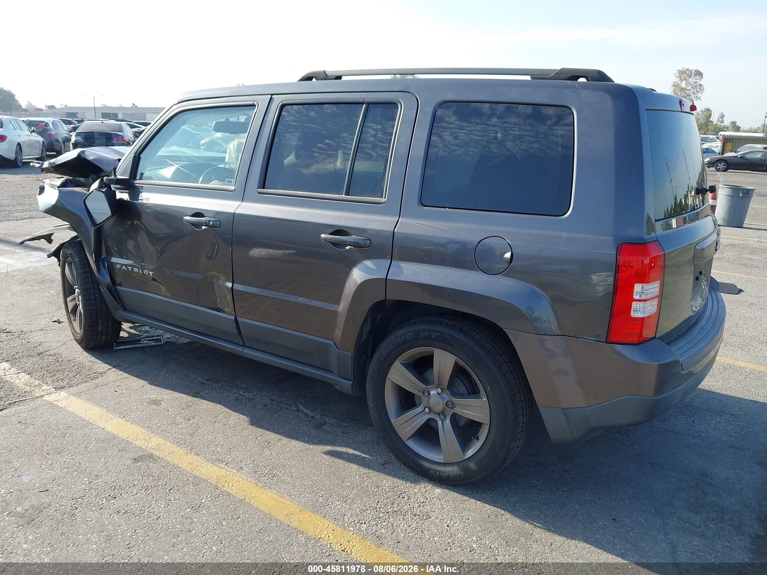 2015 Jeep Patriot High Altitude Edition Brown vin: 1C4NJPFA0FD170906