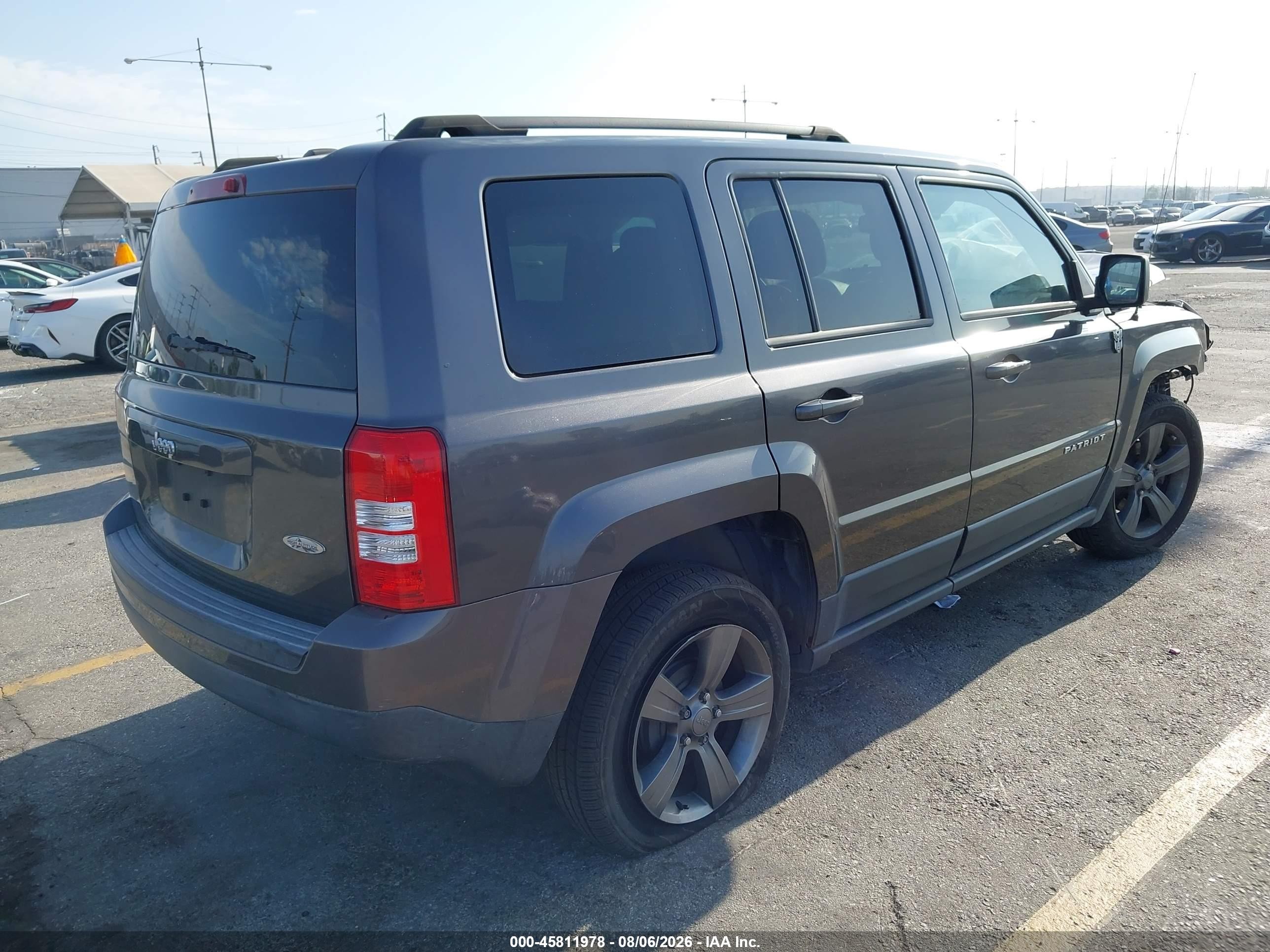 2015 Jeep Patriot High Altitude Edition Brown vin: 1C4NJPFA0FD170906