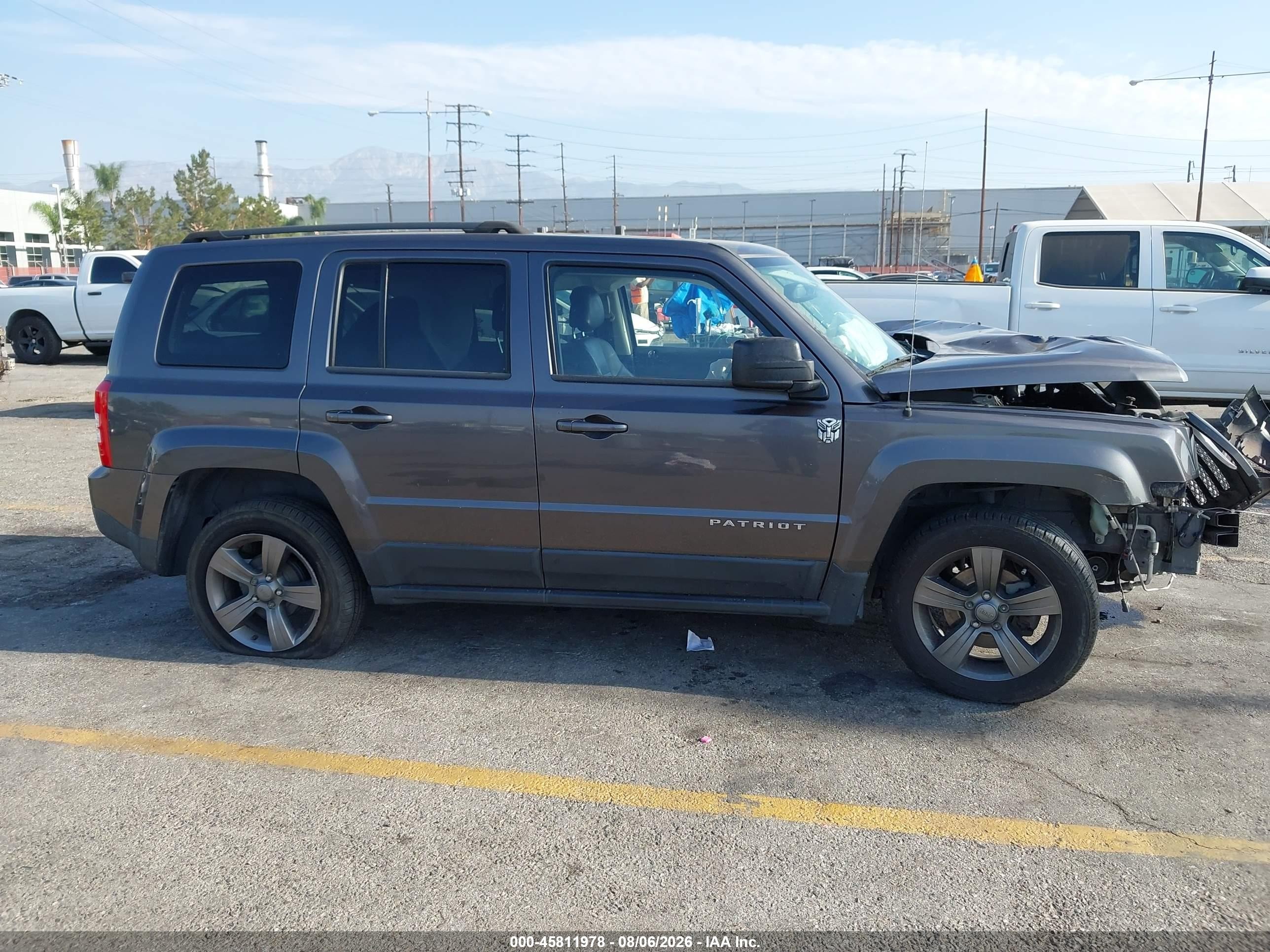 2015 Jeep Patriot High Altitude Edition Brown vin: 1C4NJPFA0FD170906