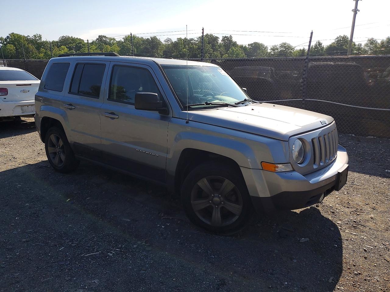 2015 Jeep Patriot Latitude Gray vin: 1C4NJPFA0FD318567