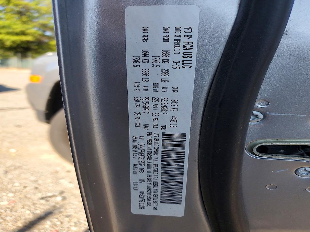 2015 Jeep Patriot Latitude Gray vin: 1C4NJPFA0FD318567