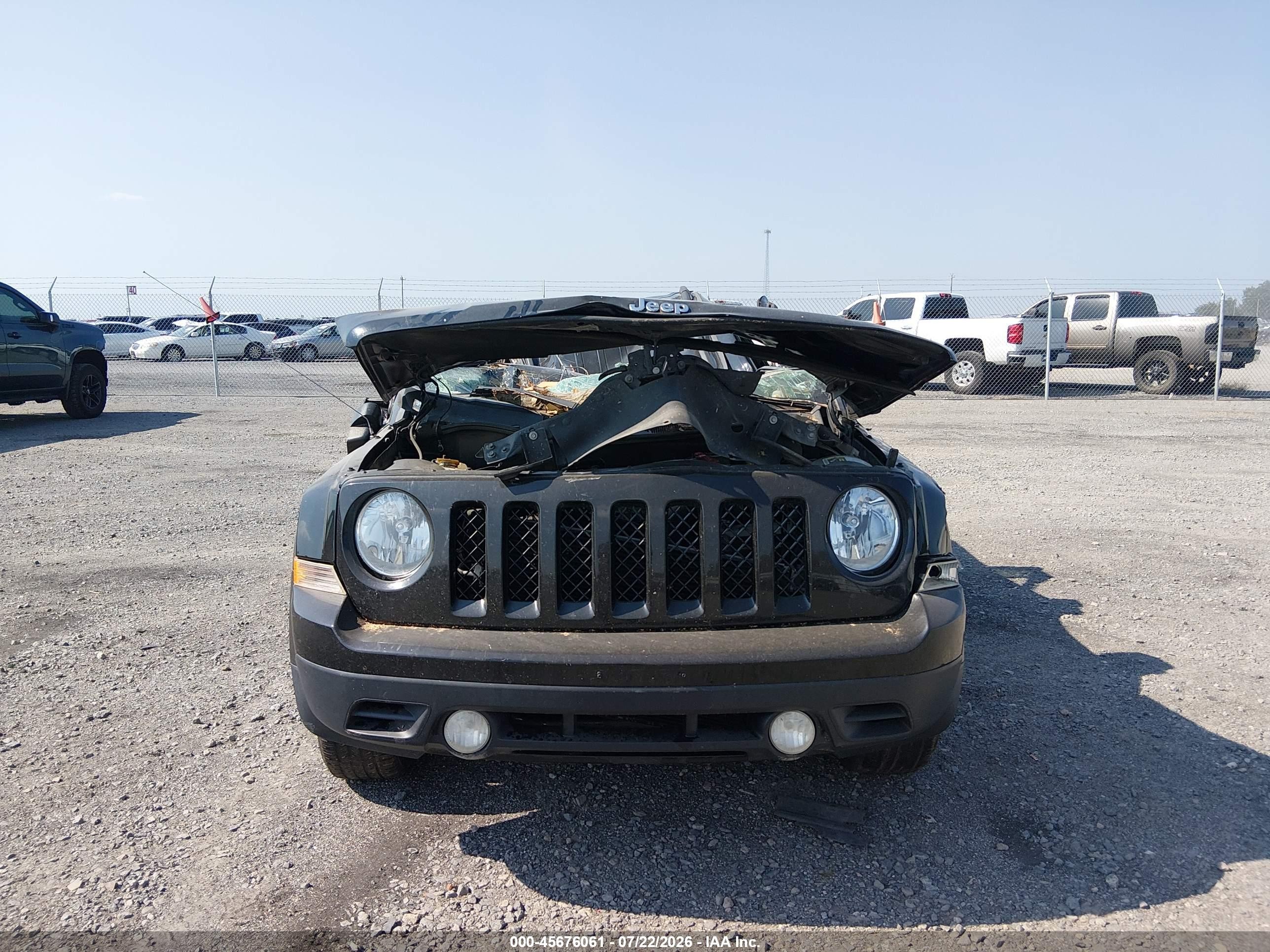 2015 Jeep Patriot High Altitude Edition Черный vin: 1C4NJPFA0FD413811