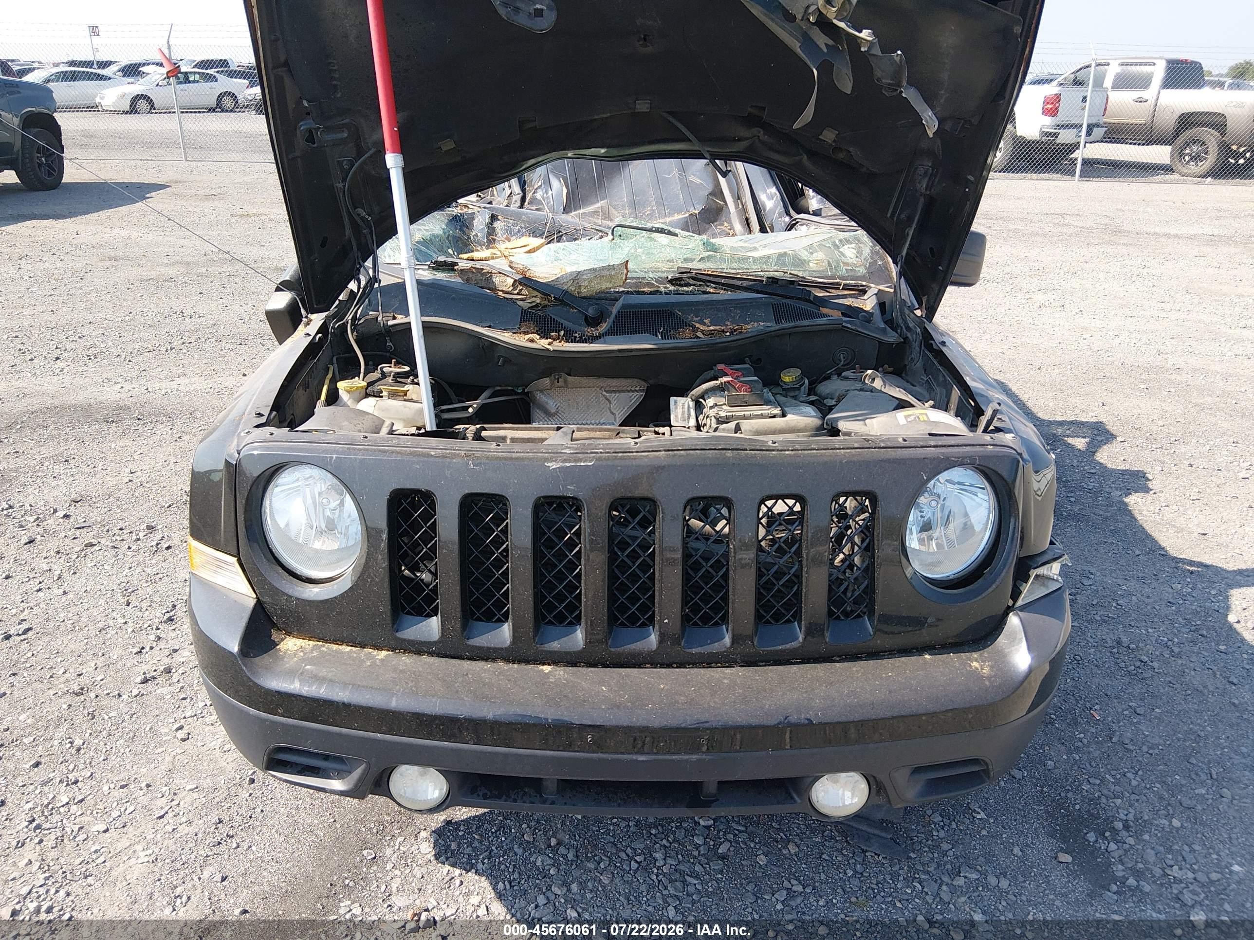 2015 Jeep Patriot High Altitude Edition Черный vin: 1C4NJPFA0FD413811