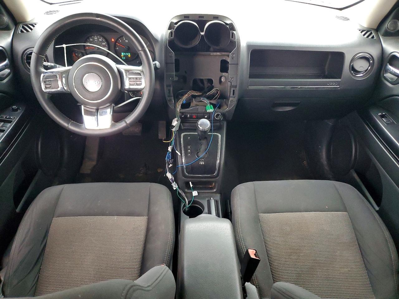 2012 Jeep Patriot Latitude Black vin: 1C4NJPFA1CD639741