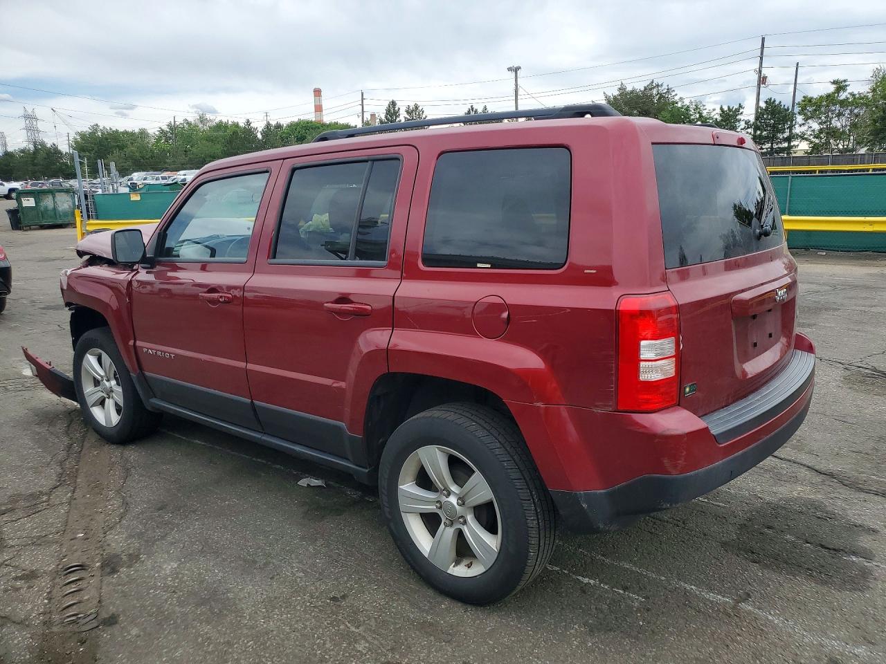 2012 Jeep Patriot Latitude Maroon vin: 1C4NJPFA1CD670617