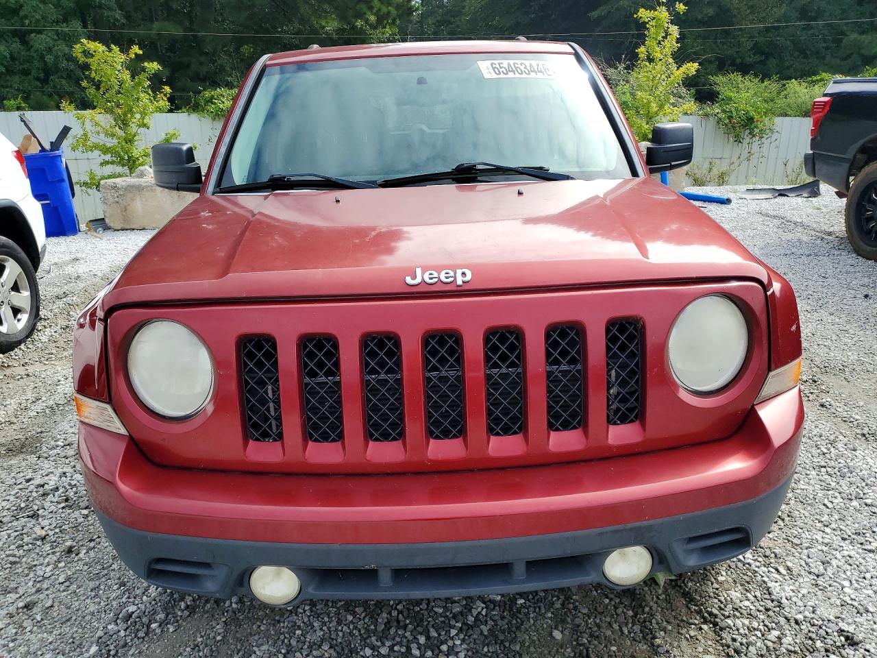 2013 Jeep Patriot Latitude Red vin: 1C4NJPFA1DD197237