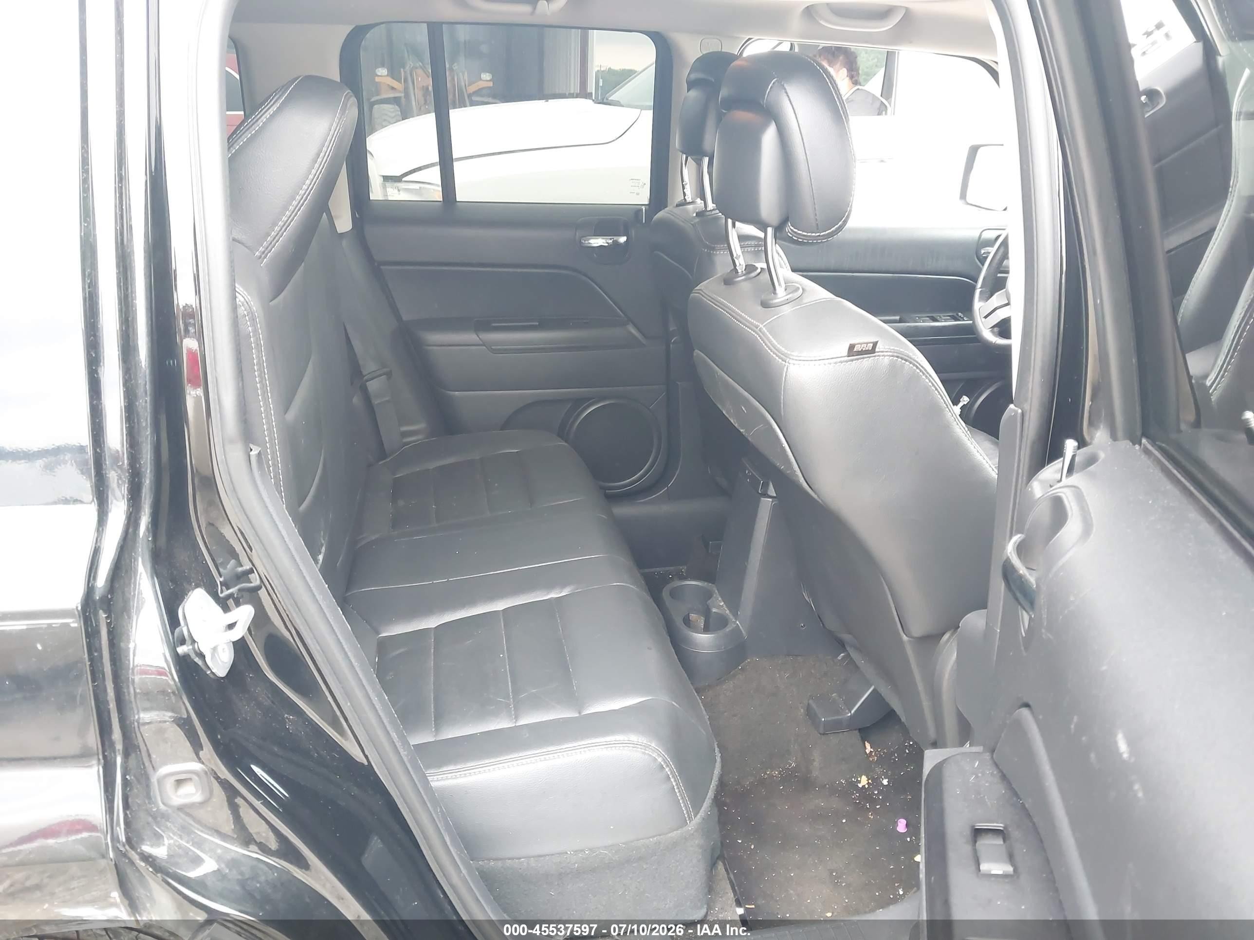 2014 Jeep Patriot High Altitude Черный vin: 1C4NJPFA1ED857441